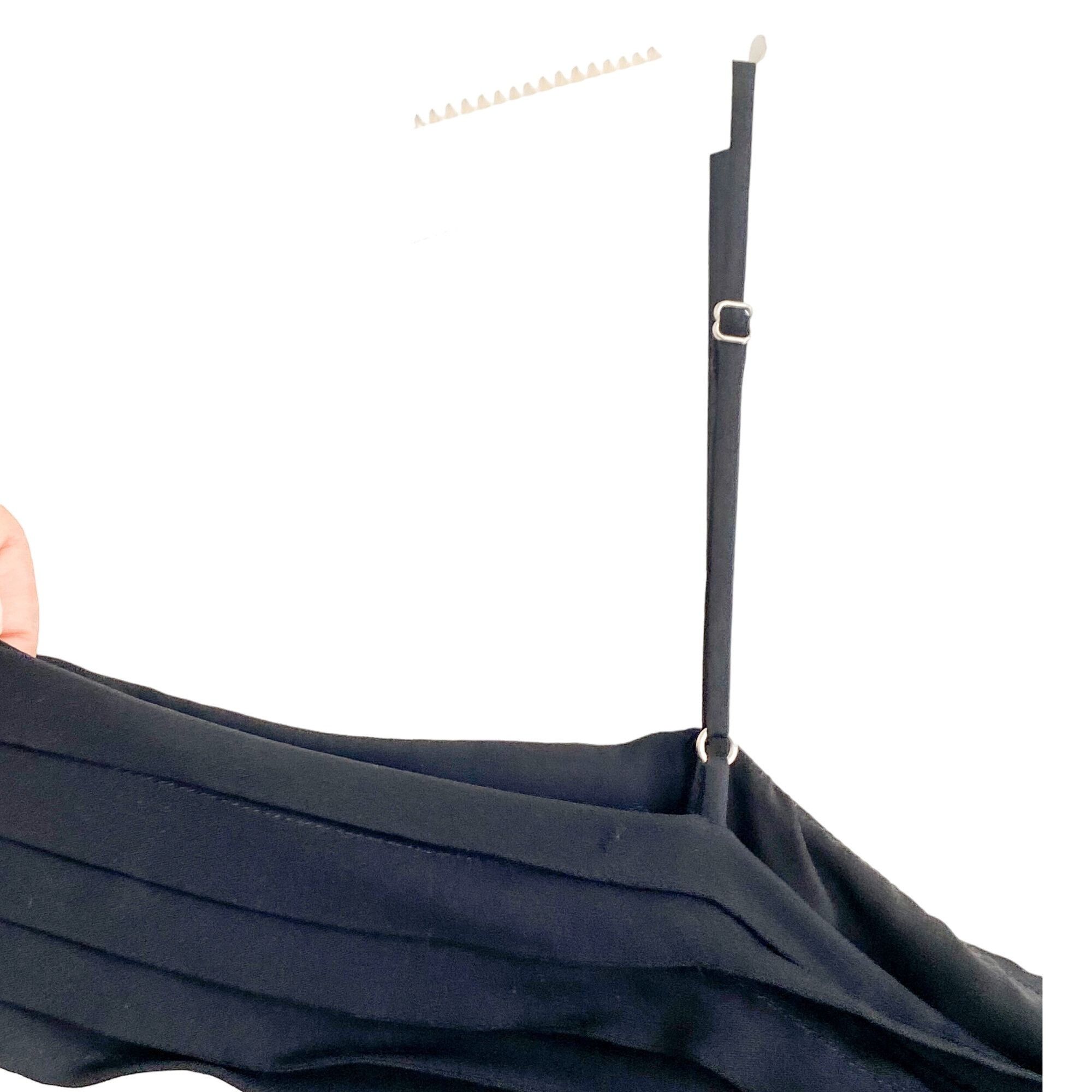 T by Alexander Wang T BY ALEXANDER WANG Black Silk Pleated Midi Dress, Size 4 Size S / US 4 / IT 40 - 10 Thumbnail