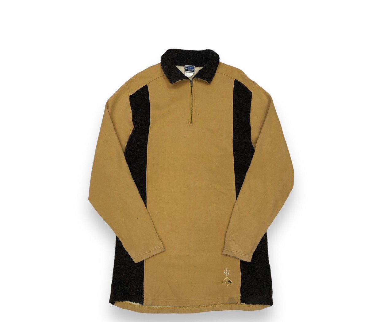 Quiksilver Vintage Quiksilver Half Zipper Design Sweatshirt Size L / US 10 / IT 46 - 1 Thumbnail