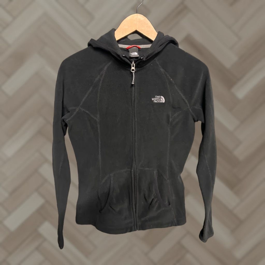 The North Face The North Face Hoodie Womens Medium Black Full Zip Zip-Up Size M / US 6-8 / IT 42-44 - 1 Thumbnail