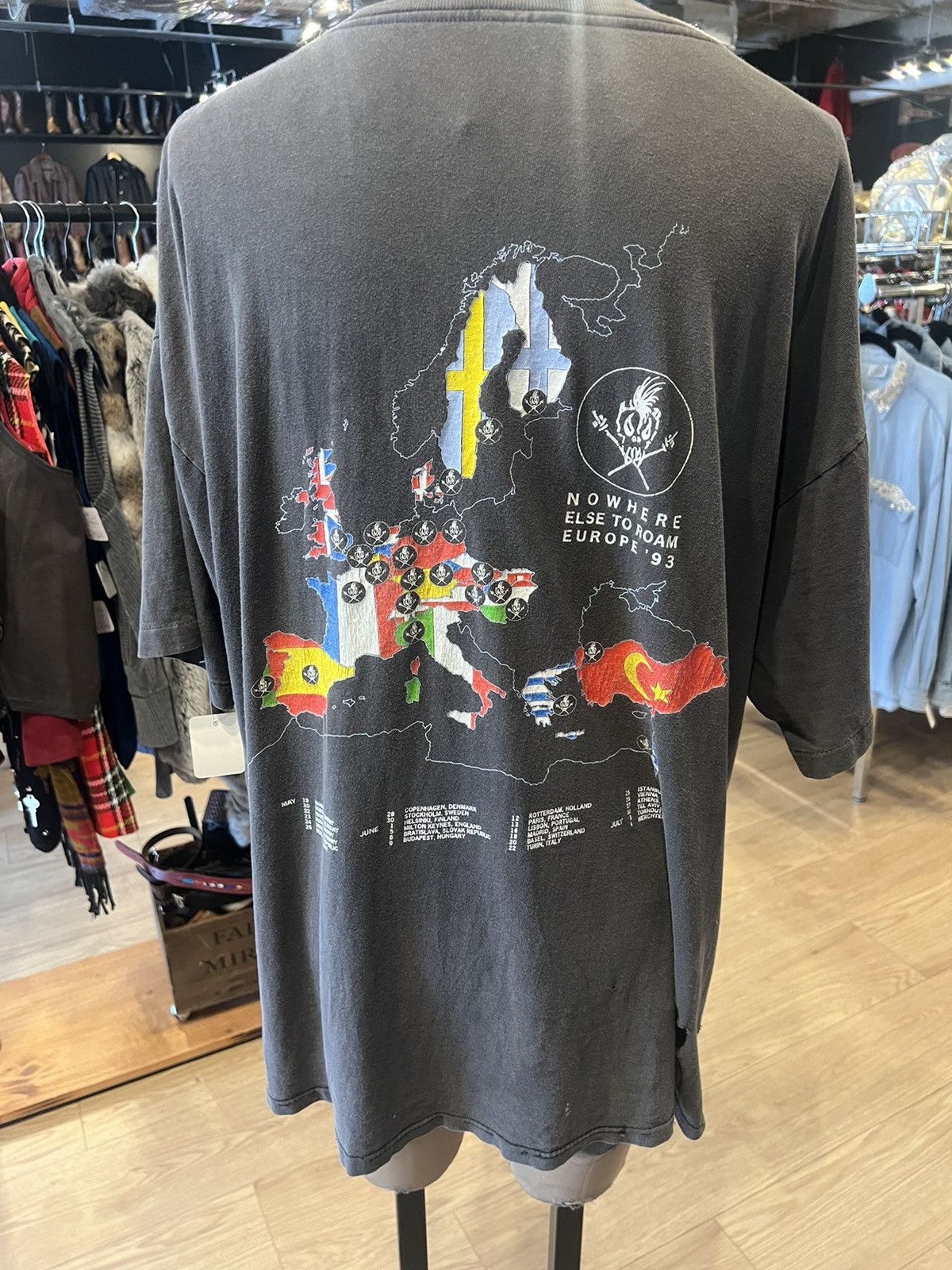 Metallica × Vintage Vintage 1993 Metallica Size US XL / EU 56 / 4 - 2 Thumbnail