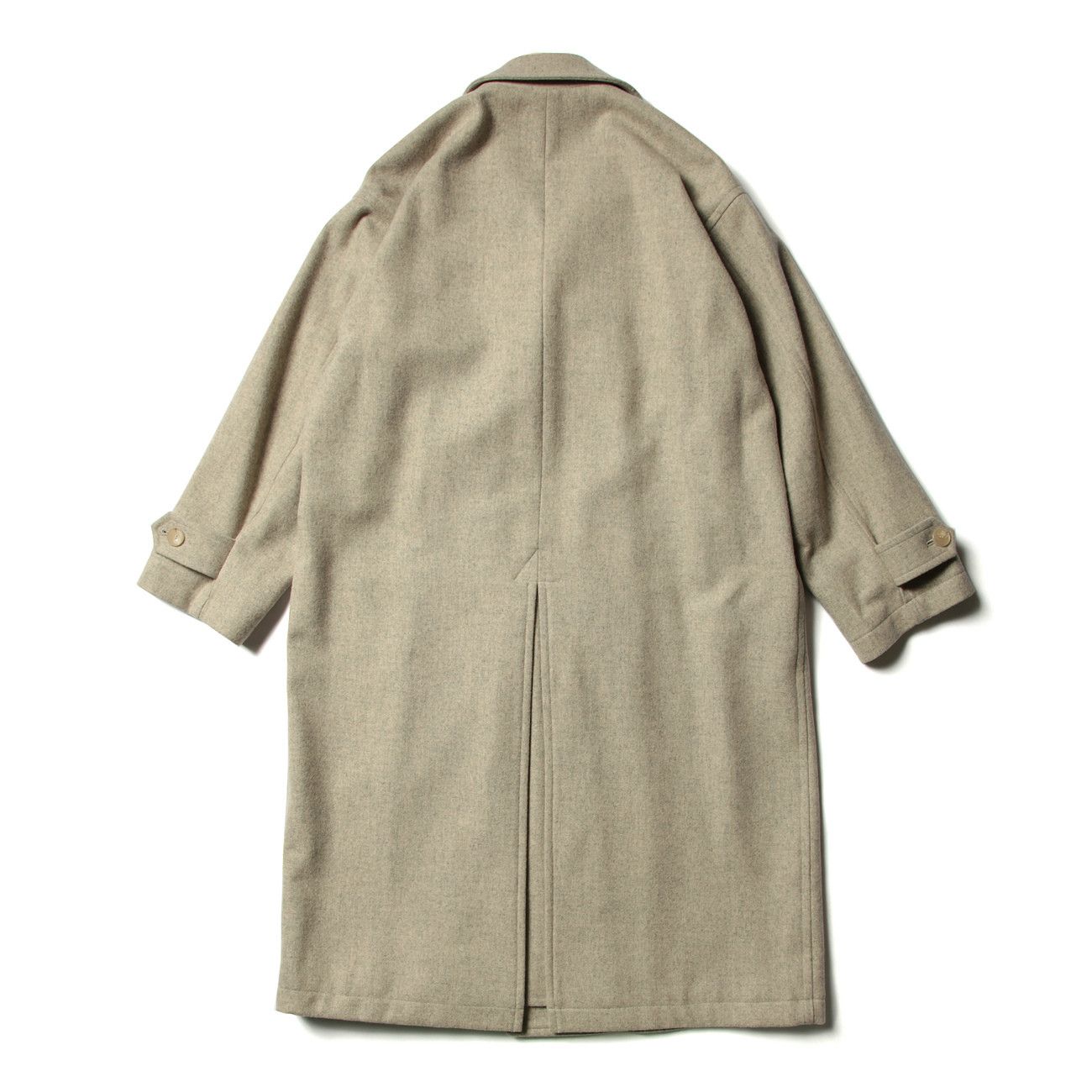 Auralee Auralee Super Milled Shetland Wool Double Breasted Coat Size US M / EU 48-50 / 2 - 2 Thumbnail