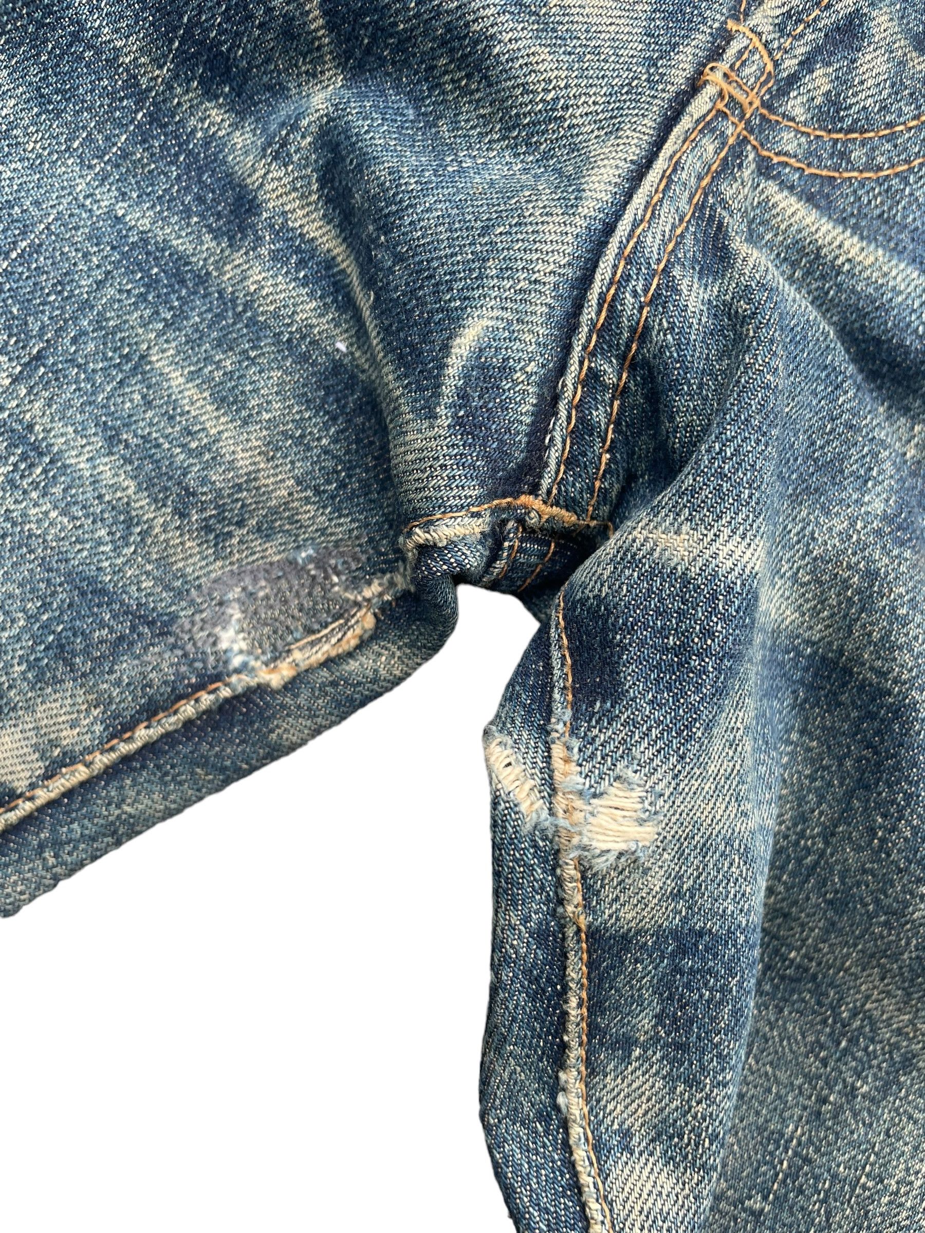 Octopus Vintage Octopus Army Selvedge Distresed Denim Size US 30 / EU 46 - 3 Thumbnail