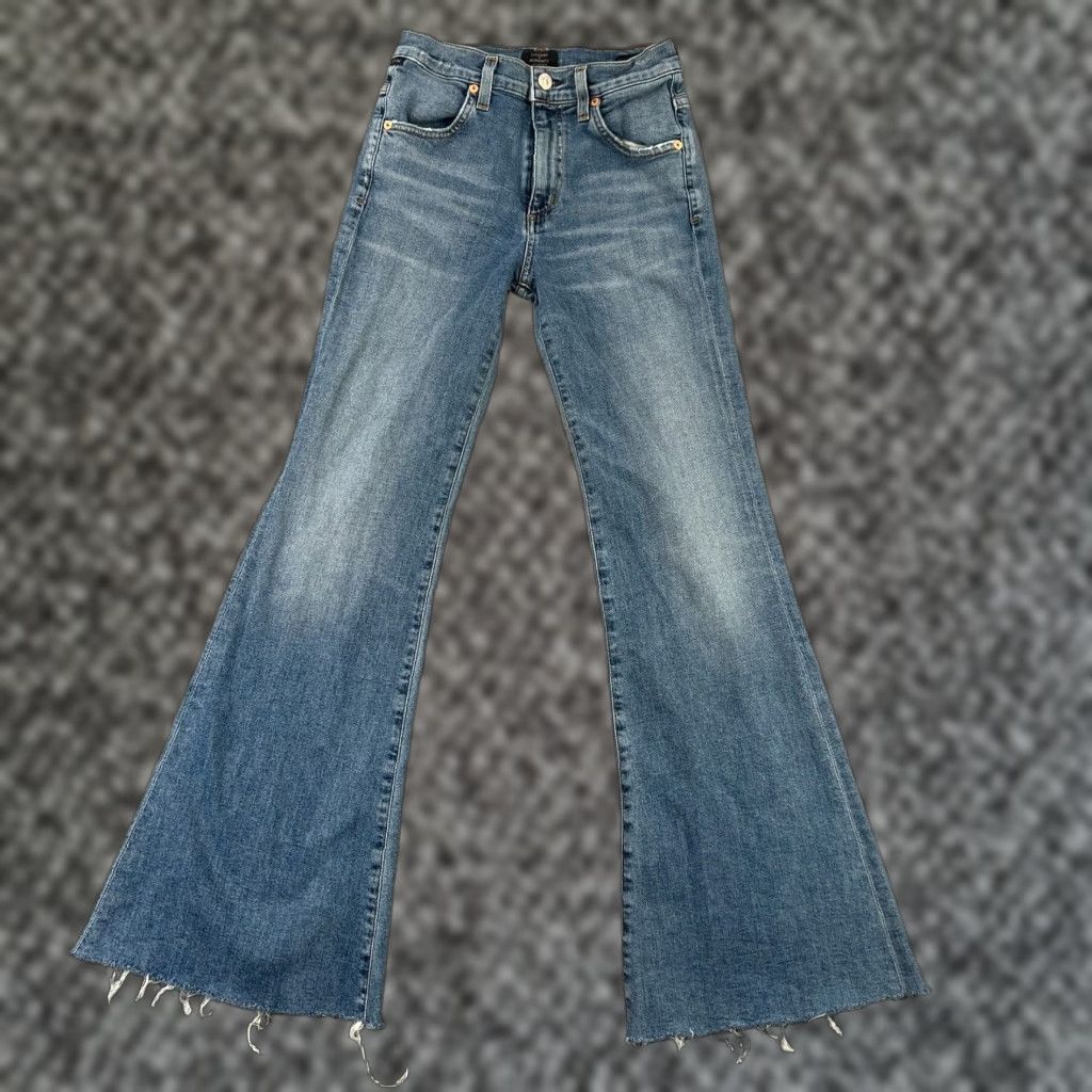 CITIZENS OF HUMANITY Chloe Mid Rise Super Flare Jeans