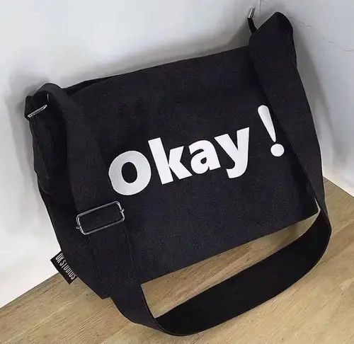 Japanese Brand Fashion hip hop okay! shoulder bag messenger bag Size ONE SIZE - 2 Thumbnail