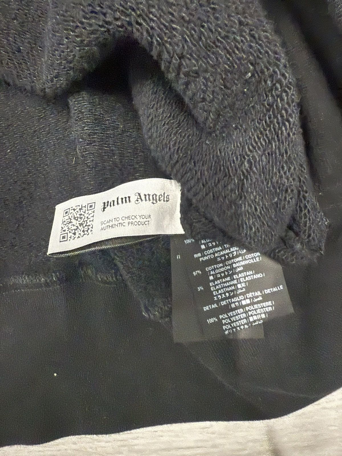 Palm Angels Black Hoodie