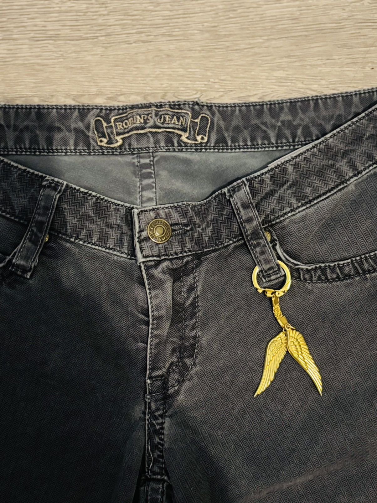 Robins Jeans RARE Robins jeans with keychain included Size 28" / US 6 / IT 42 - 6 Thumbnail