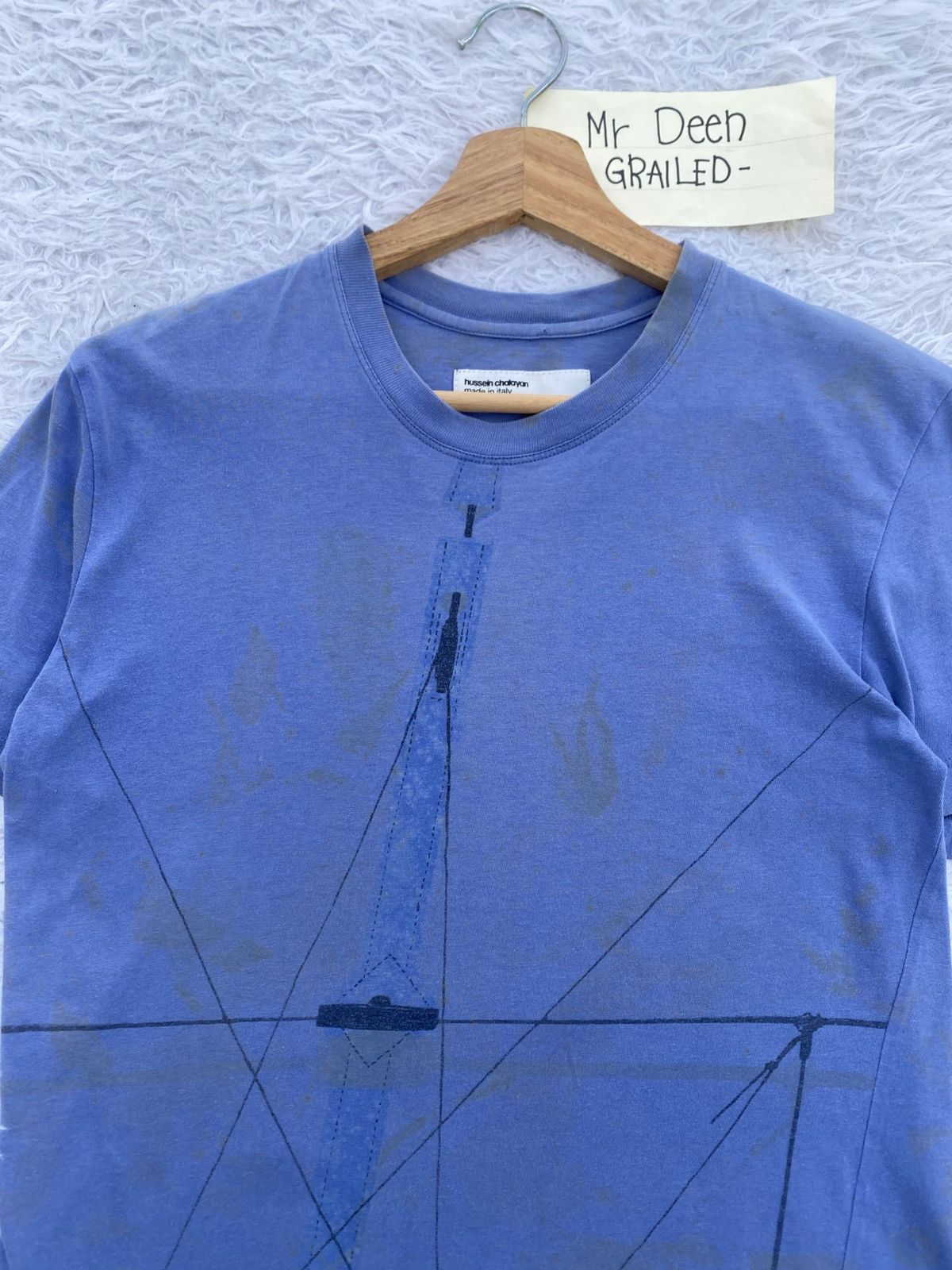 Hussein Chalayan Rare Hussein Chalayan Print Tshirt Size US S / EU 44-46 / 1 - 7 Thumbnail