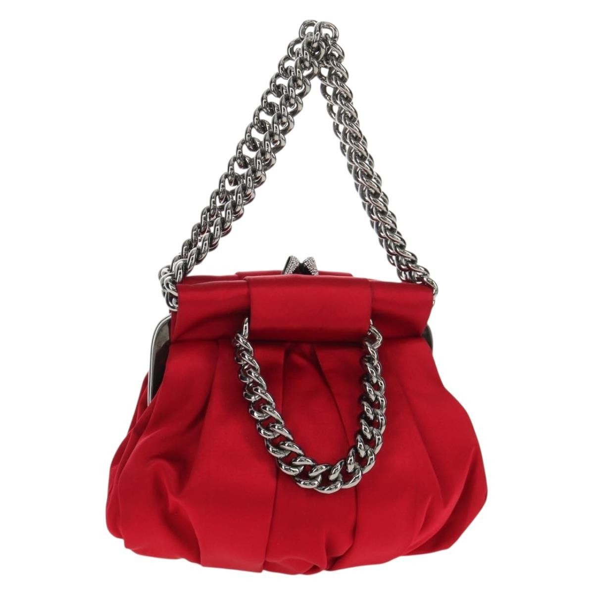 Christian Louboutin Christian Louboutin Yoyo Frame Clutch Satin Size ONE SIZE - 1 Thumbnail