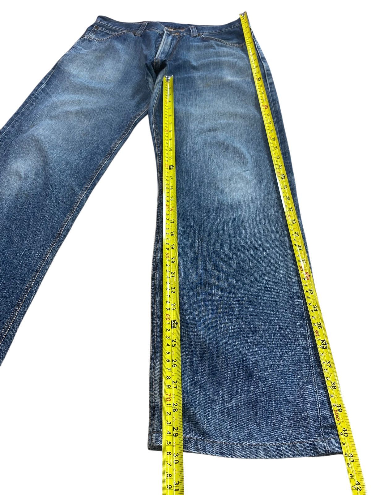 Edwin Edwin 503 Premium Faded Wash Style Loose Jeans Size US 32 / EU 48 - 11 Thumbnail
