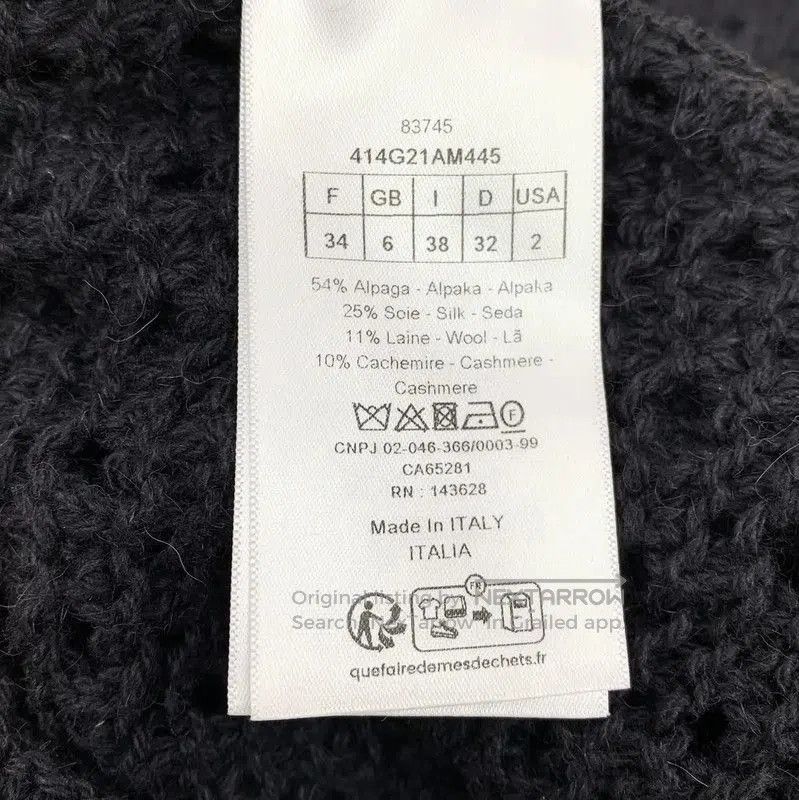 Dior Black Women's Cardigan Sweater .