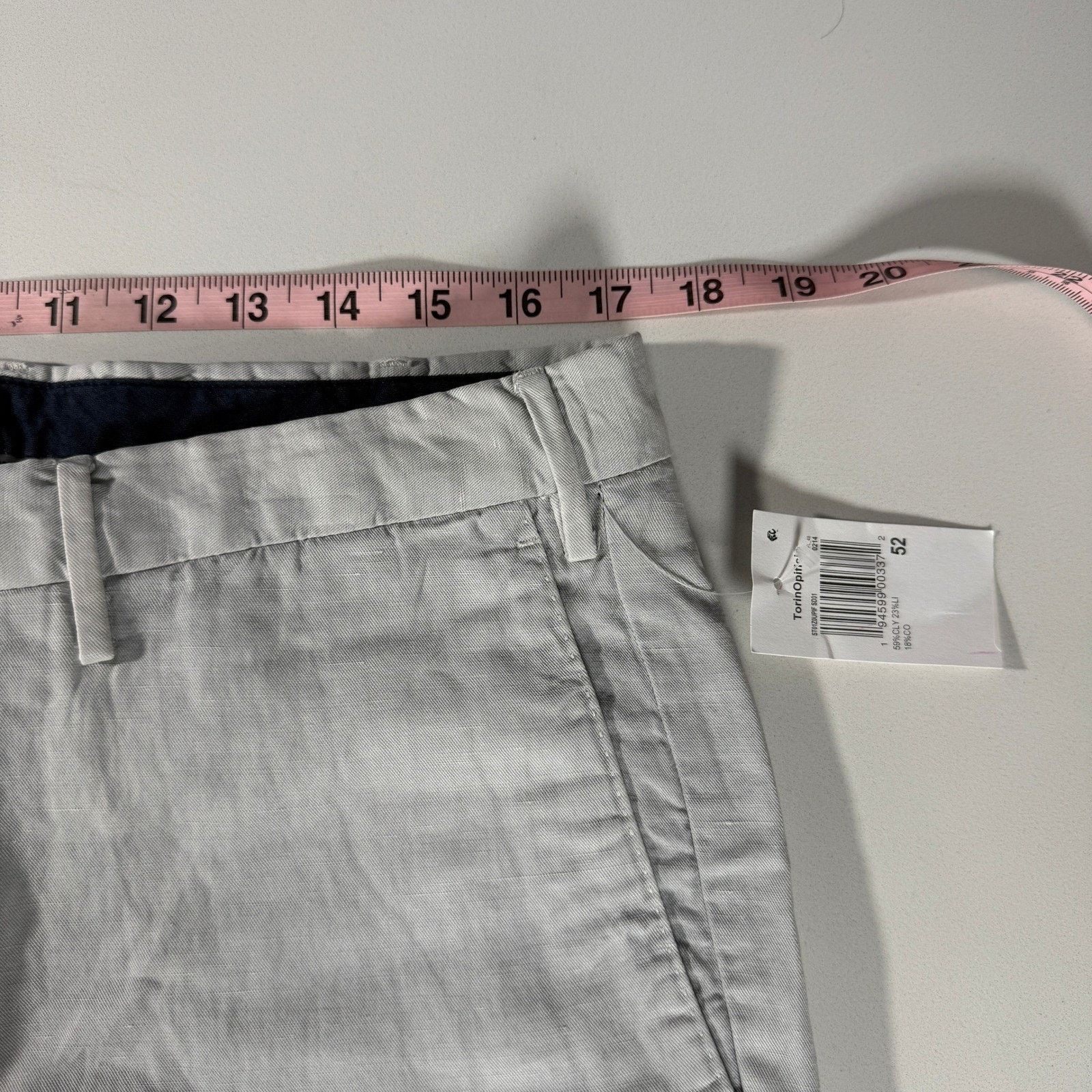 Other TorinOpificio Mens Lyocell Linen Cotton Trousers Italy 52 Size US 36 / EU 52 - 10 Thumbnail