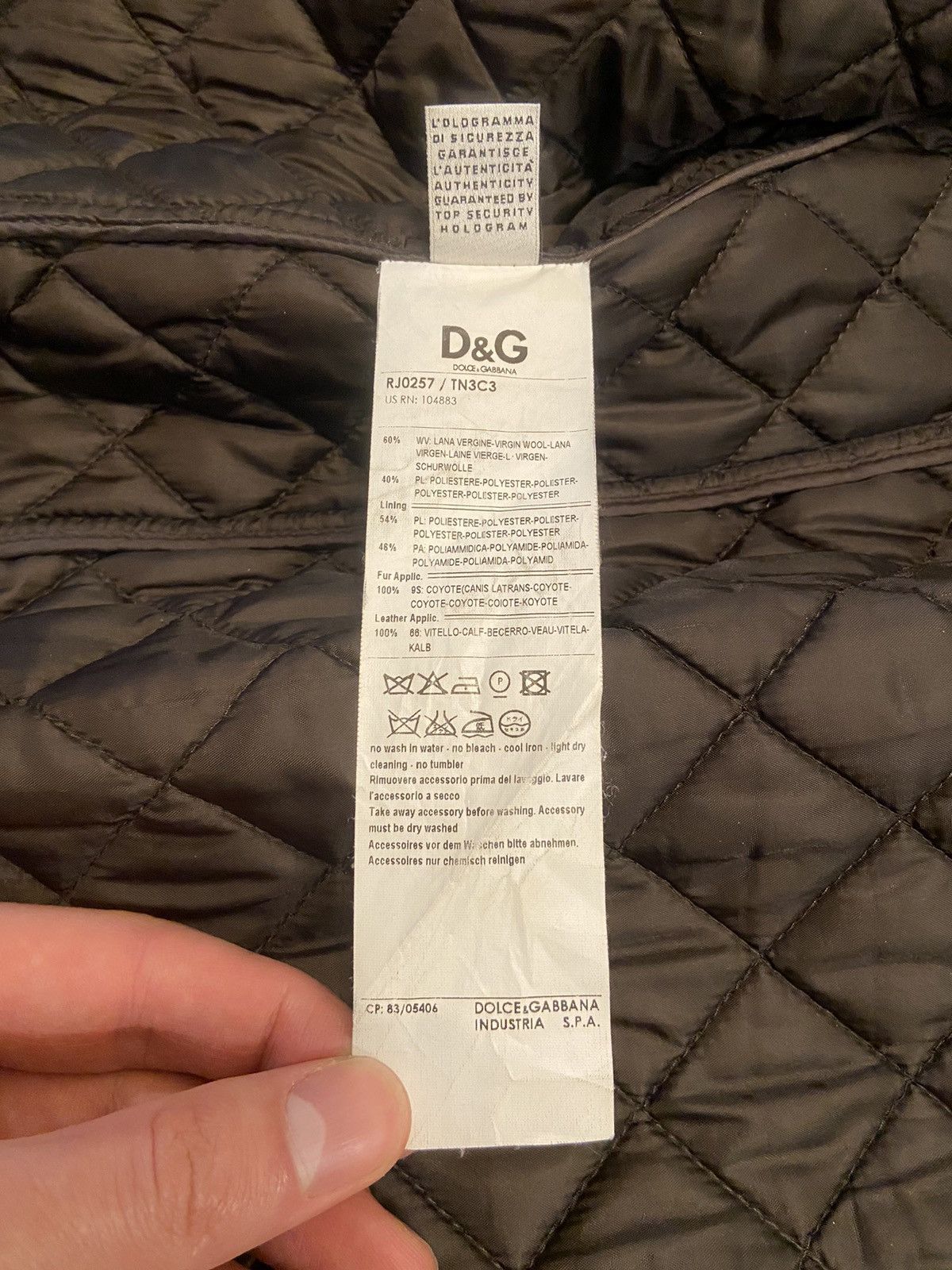 Dolce & Gabbana Dolce & Gabbana wool short coat 2 in 1 Size US L / EU 52-54 / 3 - 23 Thumbnail