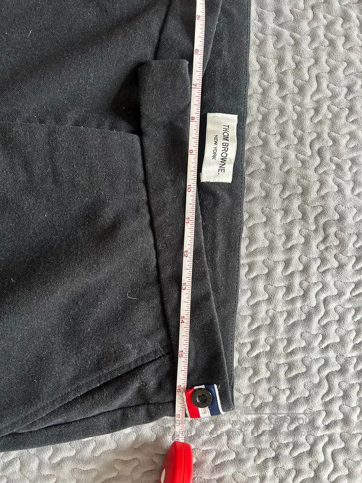 Thom Browne Thom Browne Gray Casual Pants. Size US 30 / EU 46 - 8 Thumbnail