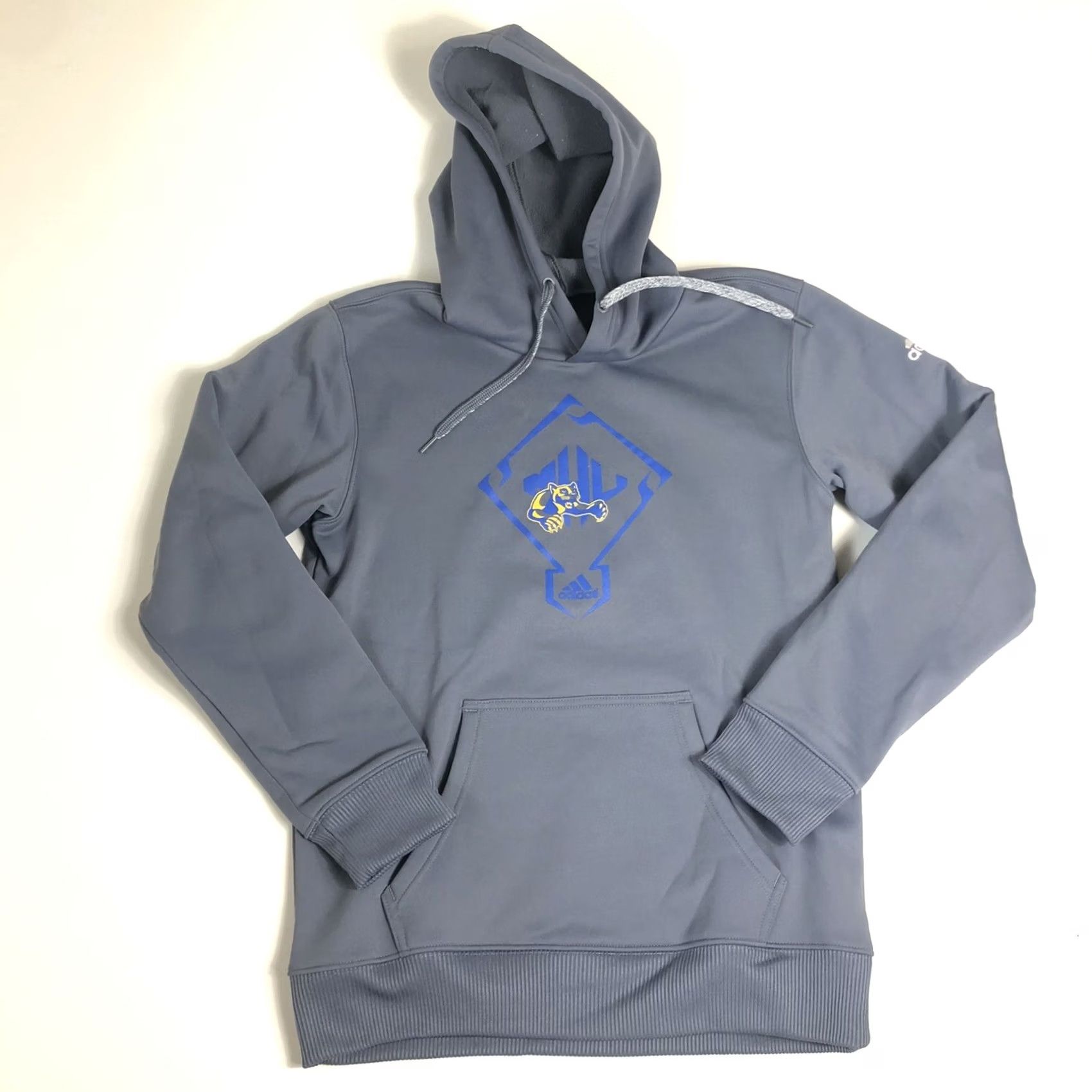 Adidas Adidas Sweatshirt Mens Hoodie Grey Athletic Pull Over Size S Size US S / EU 44-46 / 1 - 2 Thumbnail