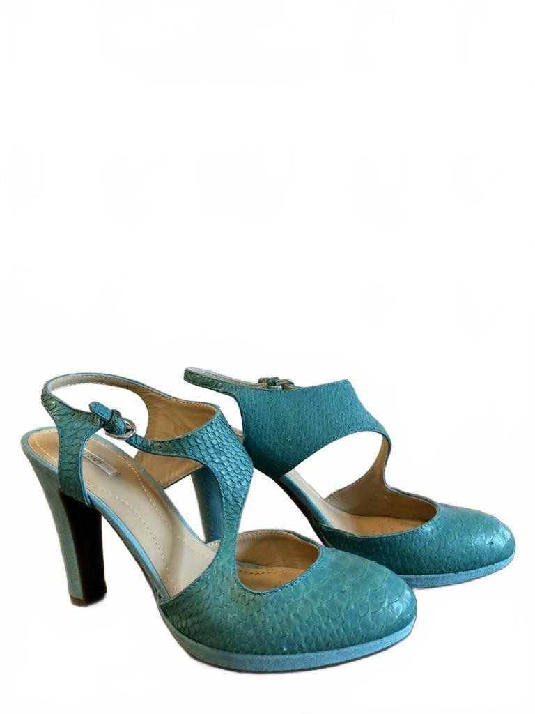 Geox Patented Respira Sandals-Teal Size US 10 / IT 40 - 1 Thumbnail
