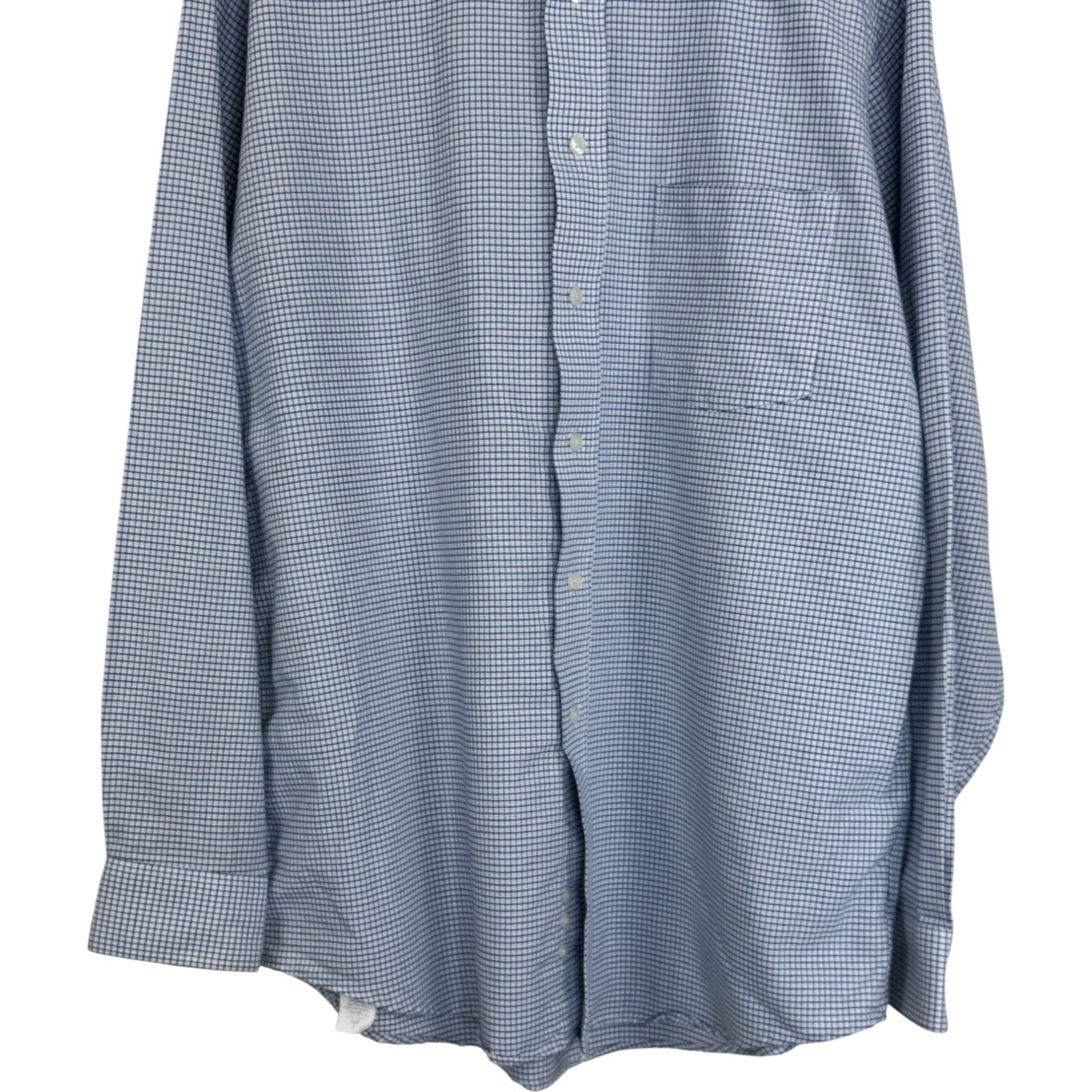 Other Claybrooke Wrinkle Free Button Up Shirt 16 34/35 Blue Check Size US L / EU 52-54 / 3 - 7 Thumbnail