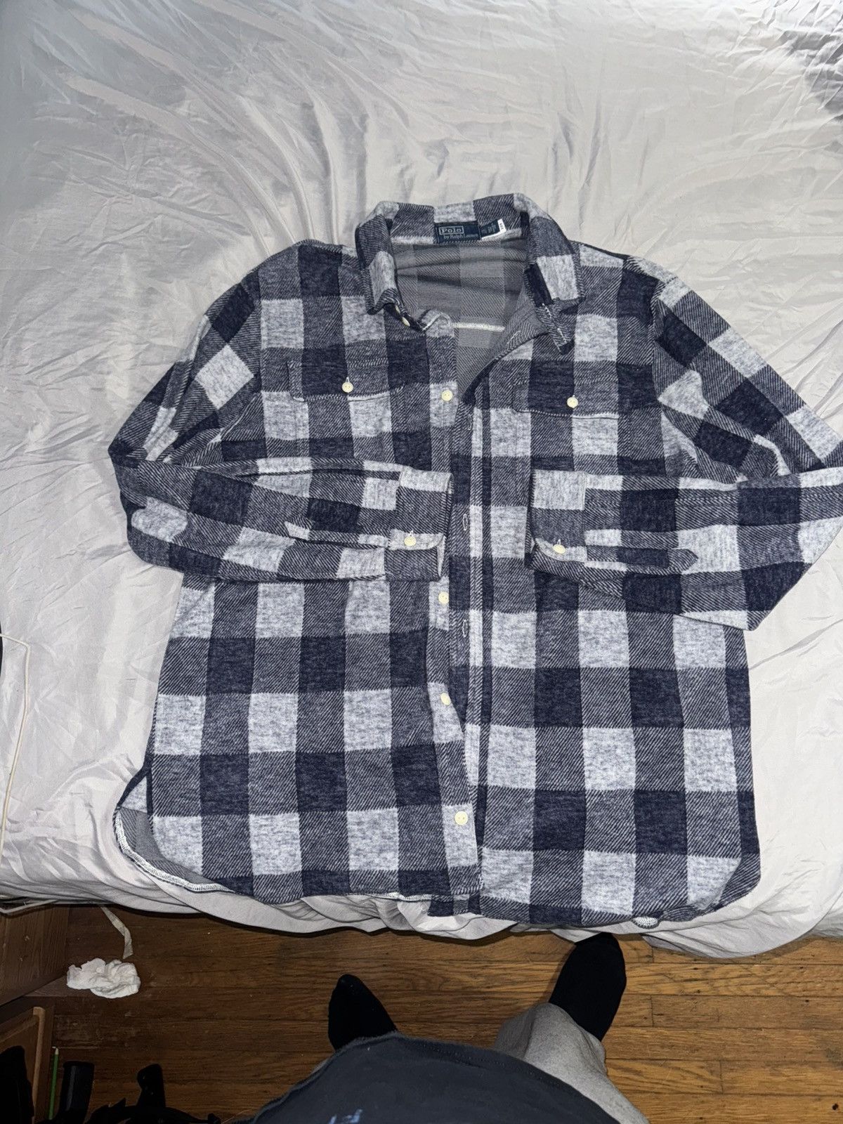 Polo Ralph Lauren Flannel Size US XXL / EU 58 / 5 - 2 Thumbnail