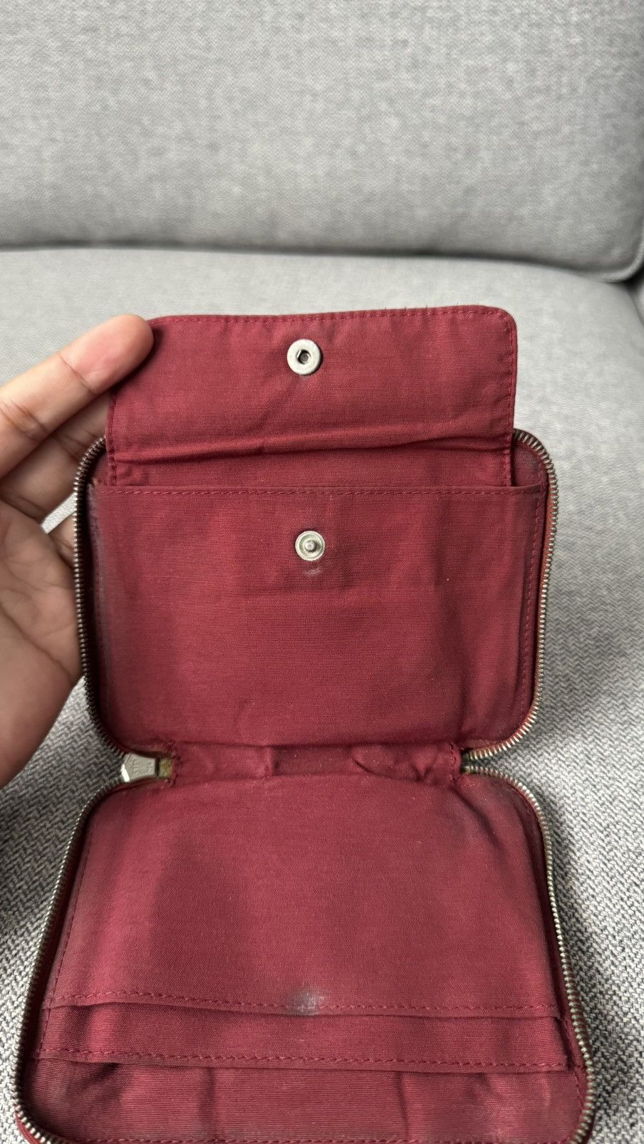 Hermes Hermes Canvas Fourre Tout Zipper Wallet Size ONE SIZE - 10 Thumbnail
