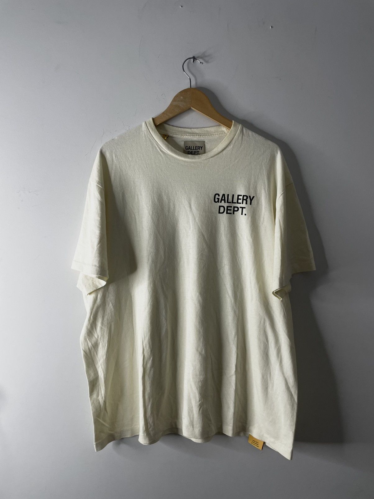 【GALLERY DEPT.】WHATS NEXT GALLERY DEPT. WIP WHATS NEXT TEE | ARCHIVAL WHITE