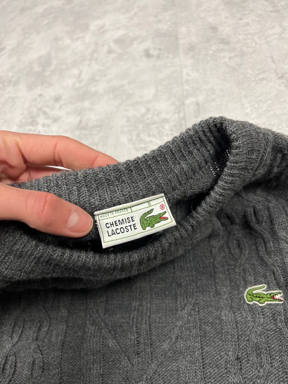 Lacoste Vintage Lacoste Knit Sweater Size US L / EU 52-54 / 3 - 10 Thumbnail