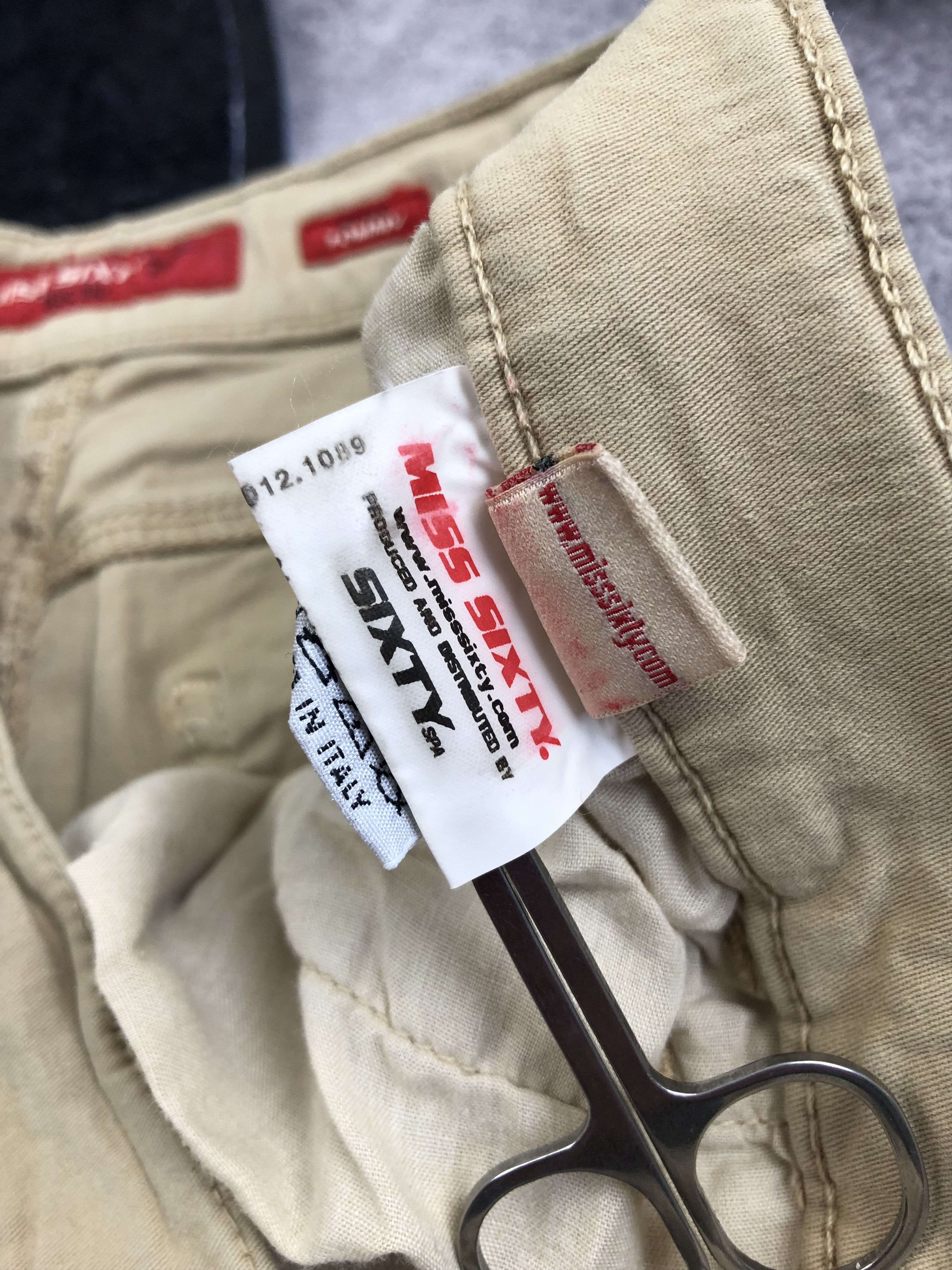 Miss Sixty MISS SIXTY Streetwear Hippie Punk Flared Pants Mini Logo Size 30" / US 8 / IT 44 - 16 Thumbnail