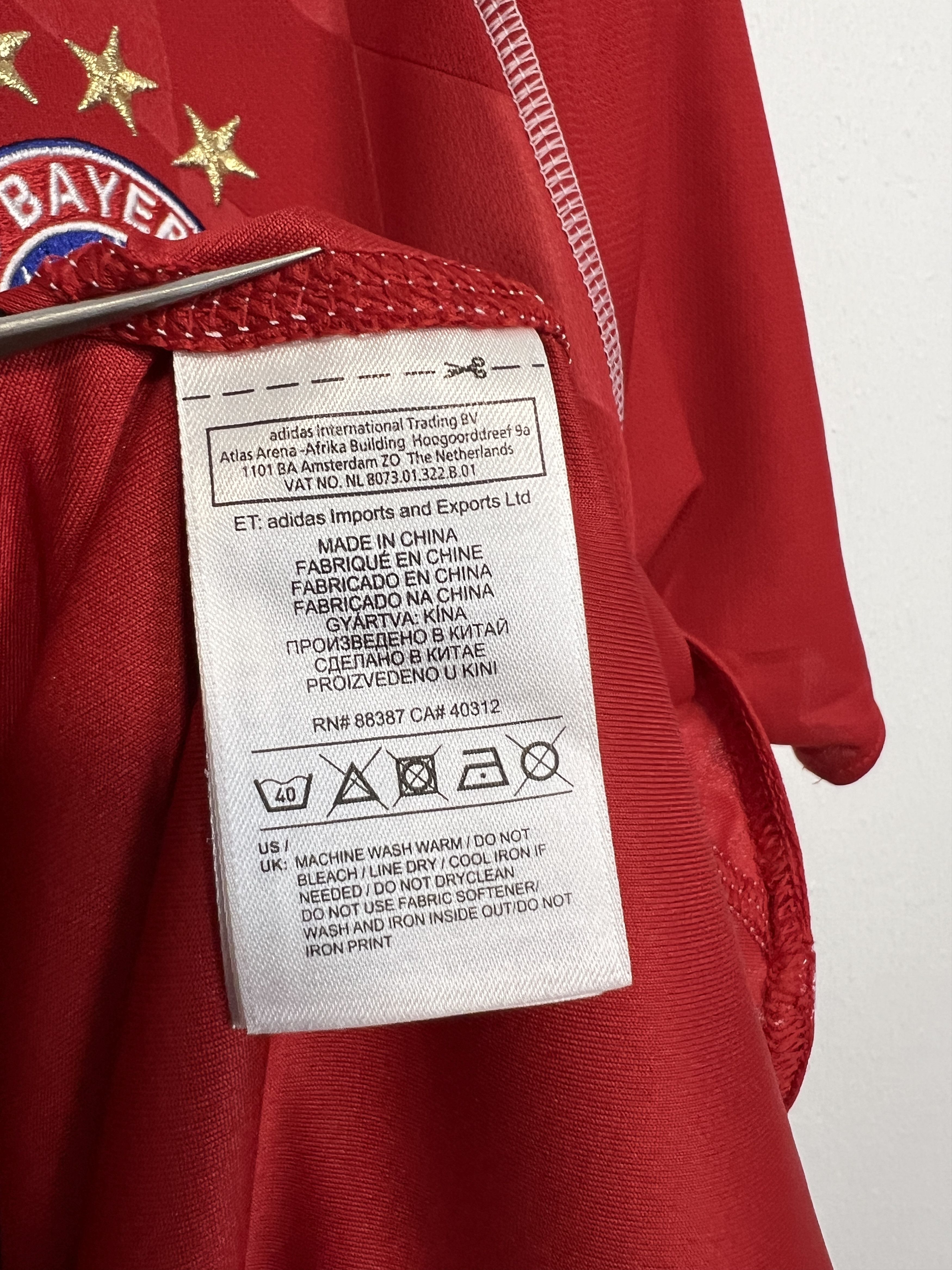 Adidas Bayern Munich Football Shirt Soccer Train Jersey Trikot Size US XL / EU 56 / 4 - 8 Thumbnail