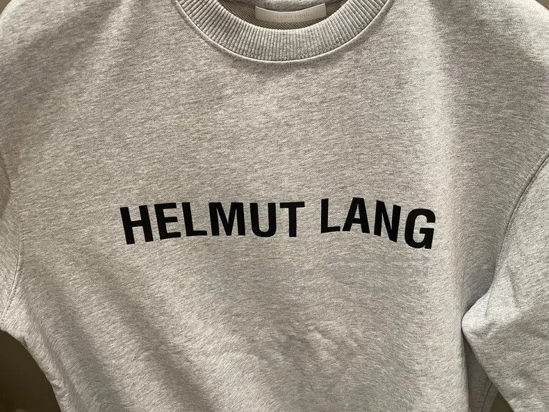 Helmut Lang HELMUT LANG Long Sleeve Crew Neck Sweatshirt Size US S / EU 44-46 / 1 - 8 Thumbnail