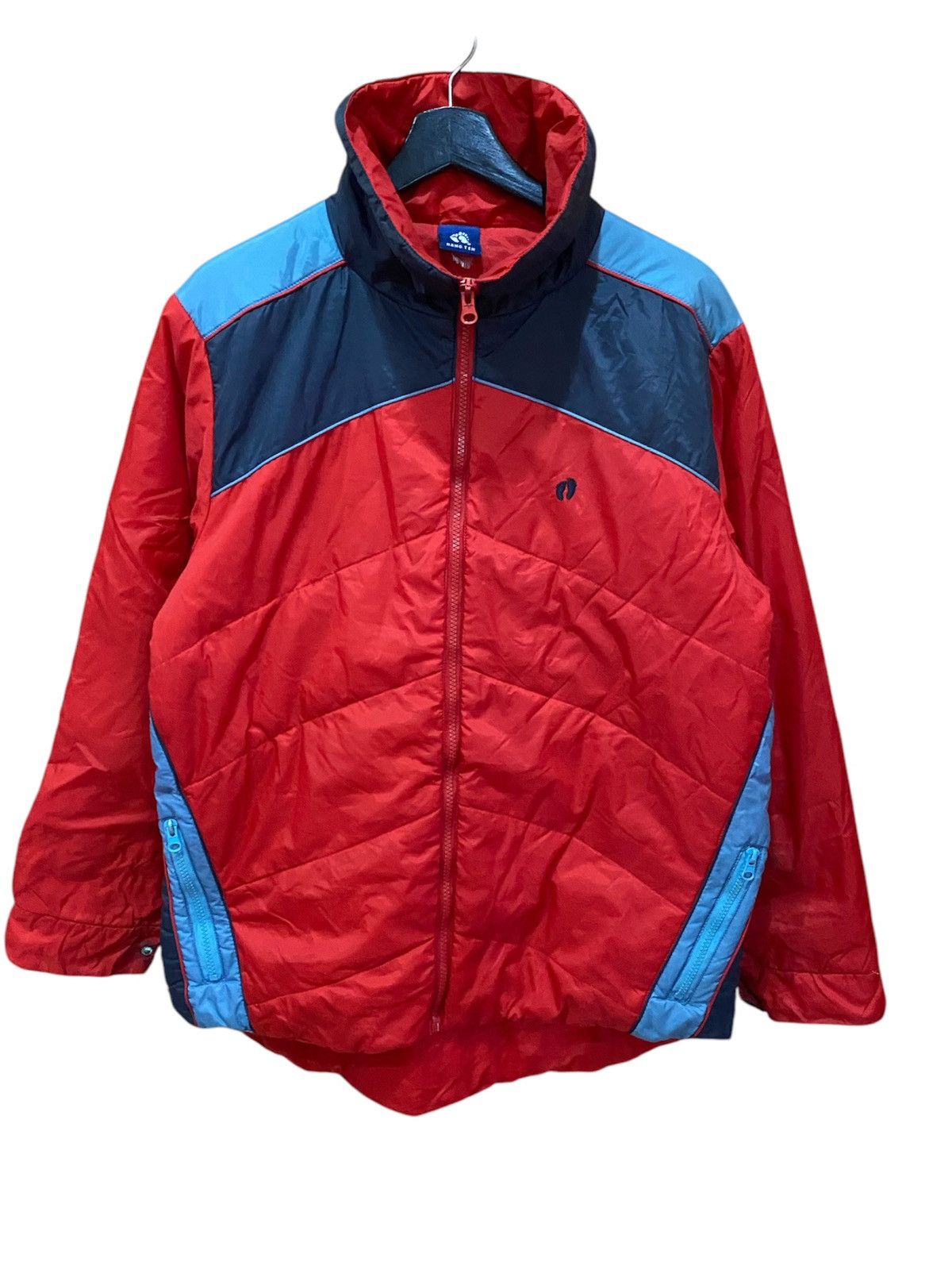 Hang Ten VINTAGE Y2K HANG TEN PUFFER JACKET Size US L / EU 52-54 / 3 - 1 Thumbnail