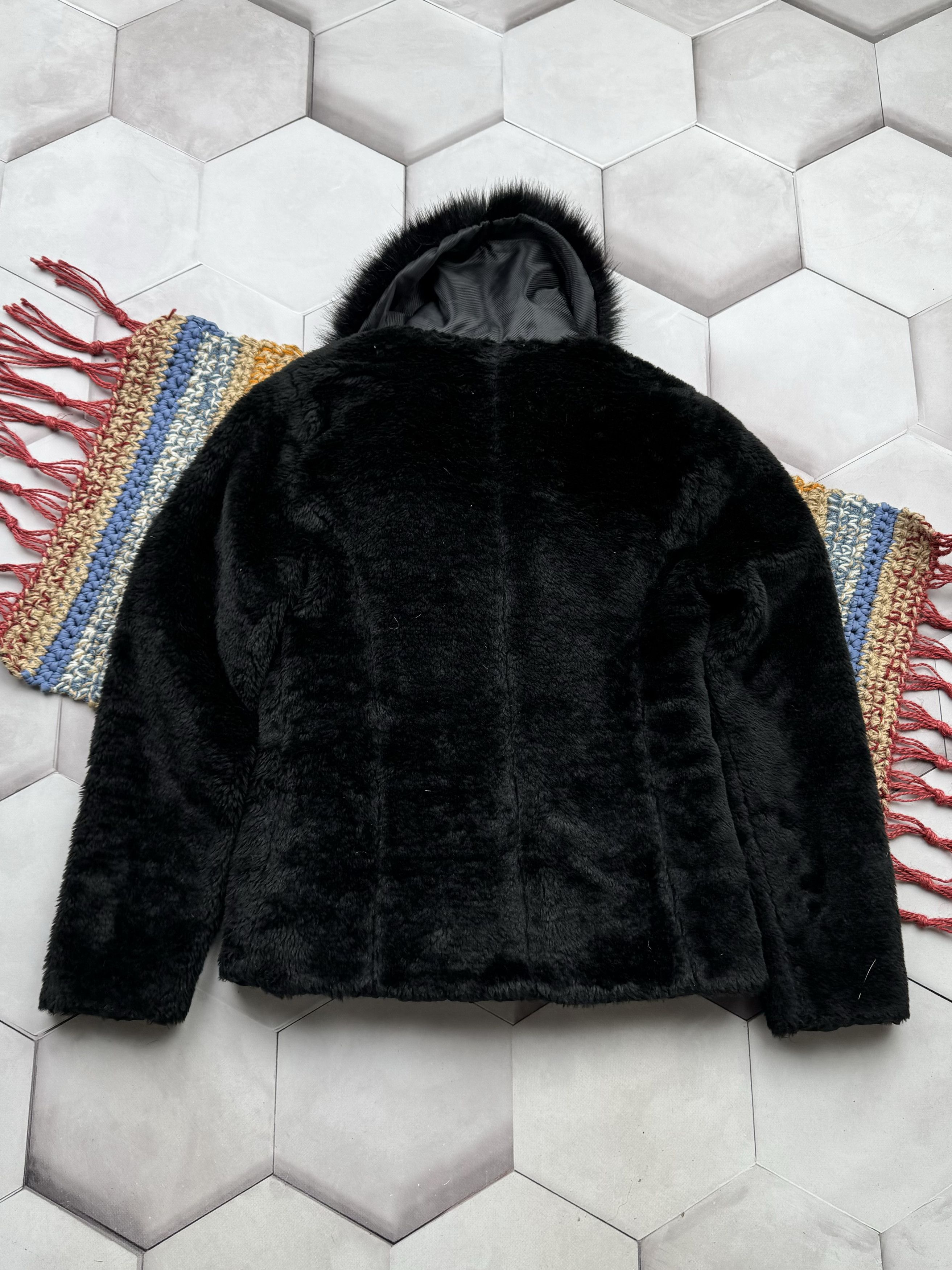 Japanese Brand Vintage Faux Fur Coat (E4) Size S / US 4 / IT 40 - 5 Thumbnail
