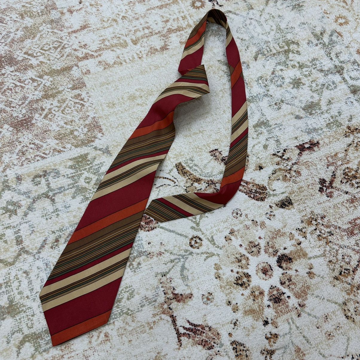 Christian Dior Monsieur Vintage Christian Dior Paris Tie Silk Made in France Old 00s Size ONE SIZE - 1 Thumbnail