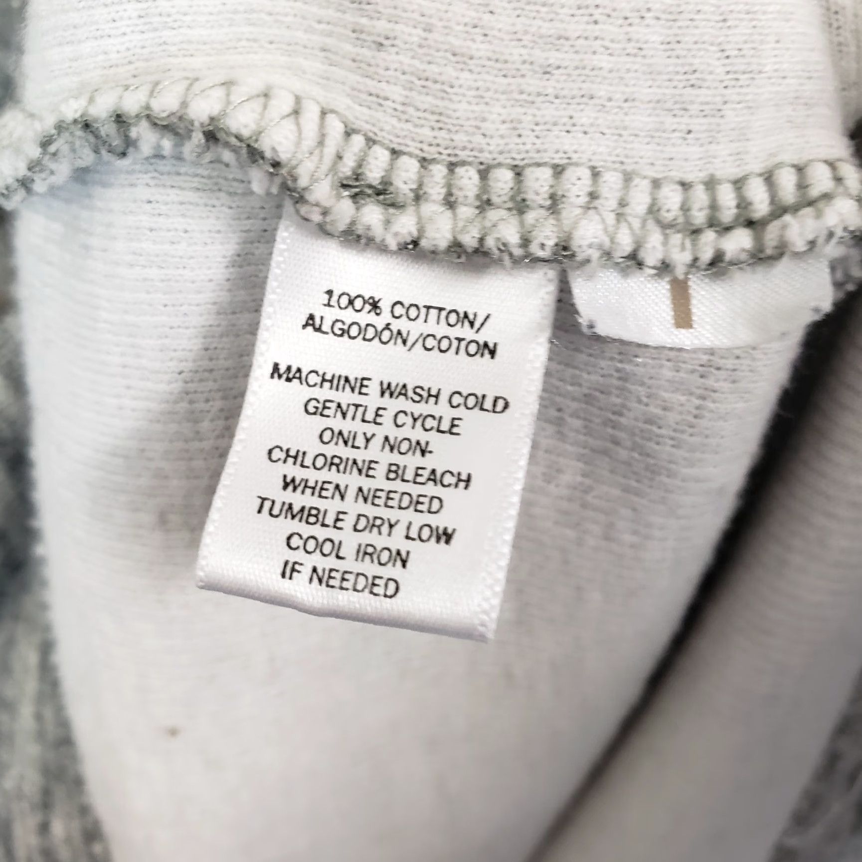 Lou & Grey Lou & Grey Womens Tunic Sweater M Gray Long Sleeve Cotton Size M / US 6-8 / IT 42-44 - 5 Thumbnail