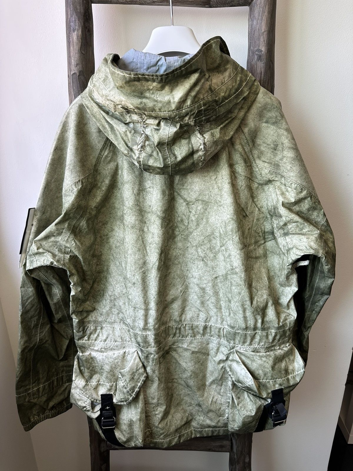 Stone Island Stone Island Membrana Oxford 3L Dust color Anorak Size US L / EU 52-54 / 3 - 14 Thumbnail