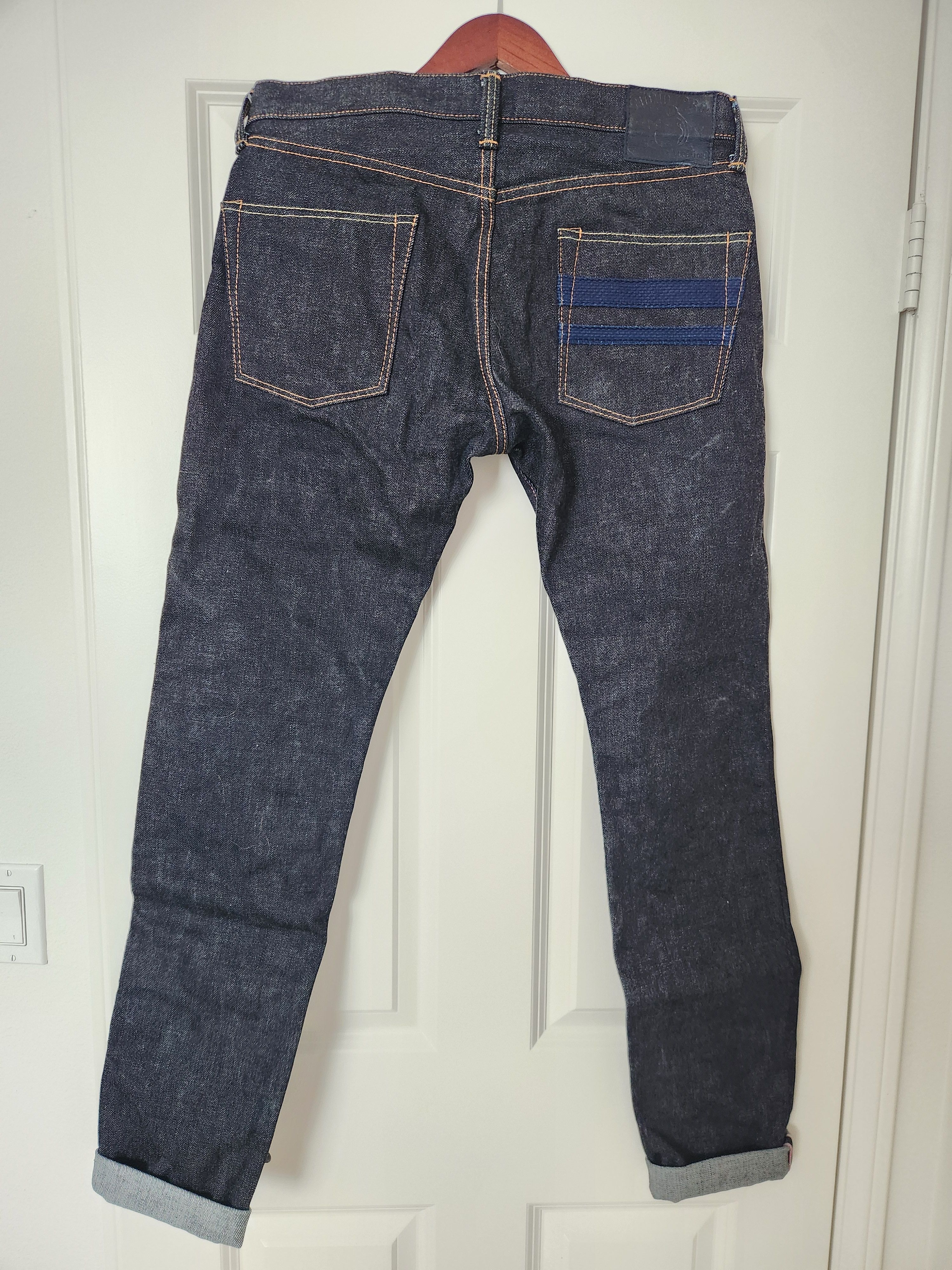 Momotaro Jeans Momotaro Jeans 0306-SA Sashiko Zimbabwe Selvedge 18oz Size US 32 / EU 48 - 1 Thumbnail