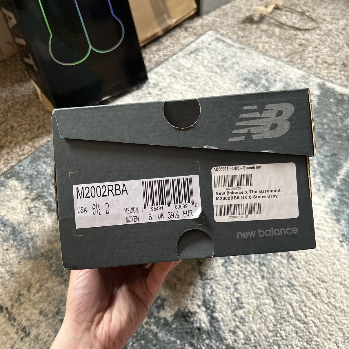 New Balance × The Basement M2002RBA BSMNT LONDON 2002R STONE GREY 3M REFLECTiVE Size US 8 / IT 38 - 16 Thumbnail