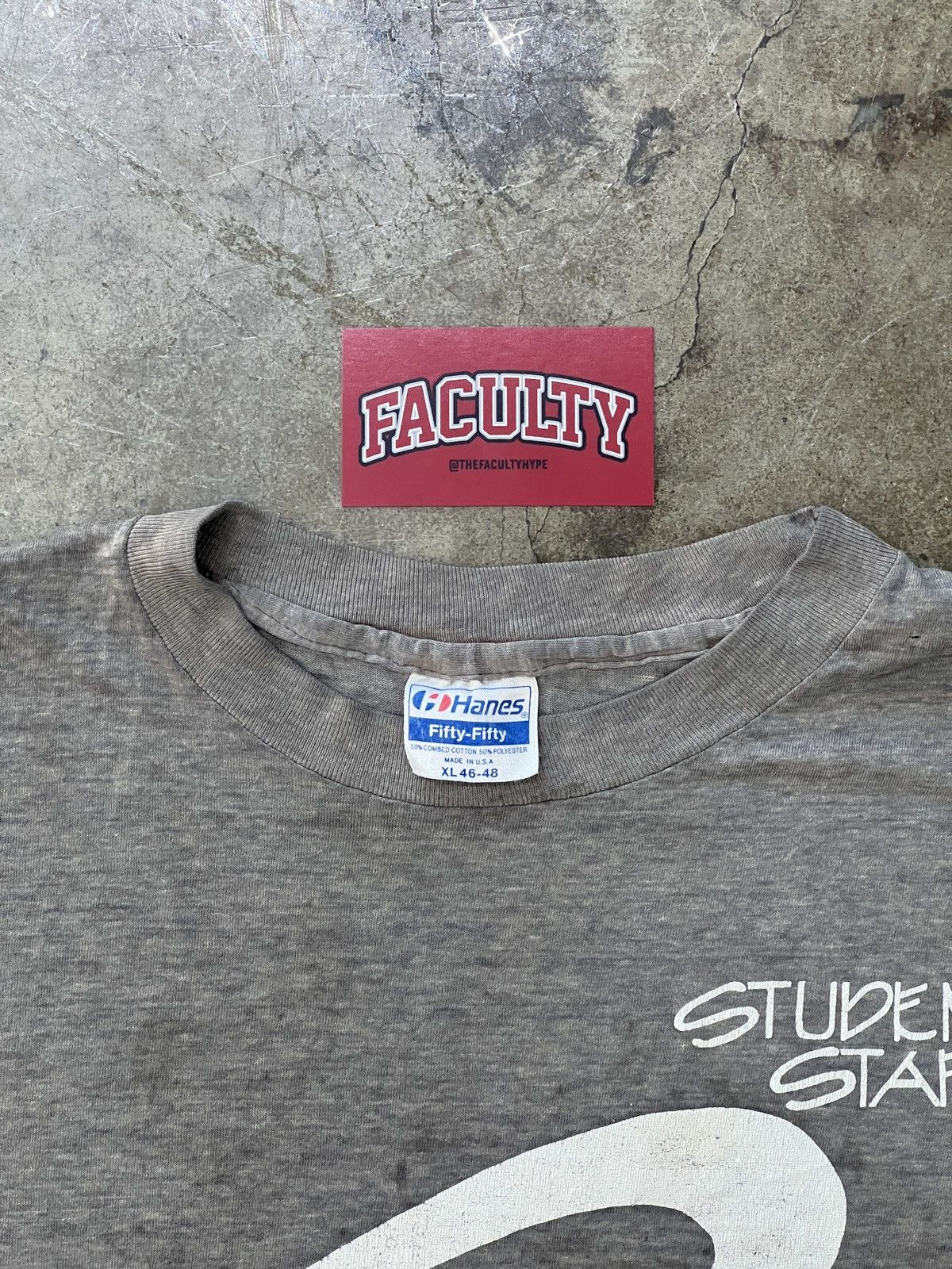 Vintage Vintage Single Stitch Hyper Student Staff Graphic Tee XL Size US XL / EU 56 / 4 - 3 Thumbnail