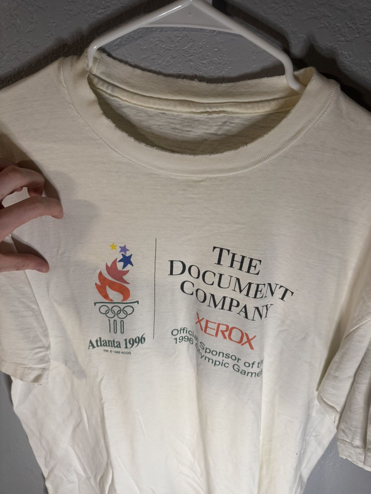 Other × Vintage 1996 Atlanta Olympics Tech Tee Size US XL / EU 56 / 4 - 2 Thumbnail