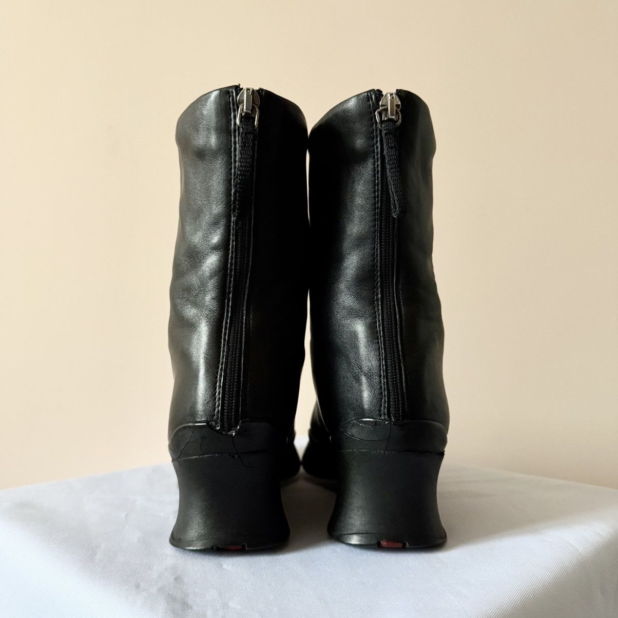 Prada Archive 1999 Prada Sport Ancle Black Vintage Boots Size US 5 / IT 35 - 14 Thumbnail
