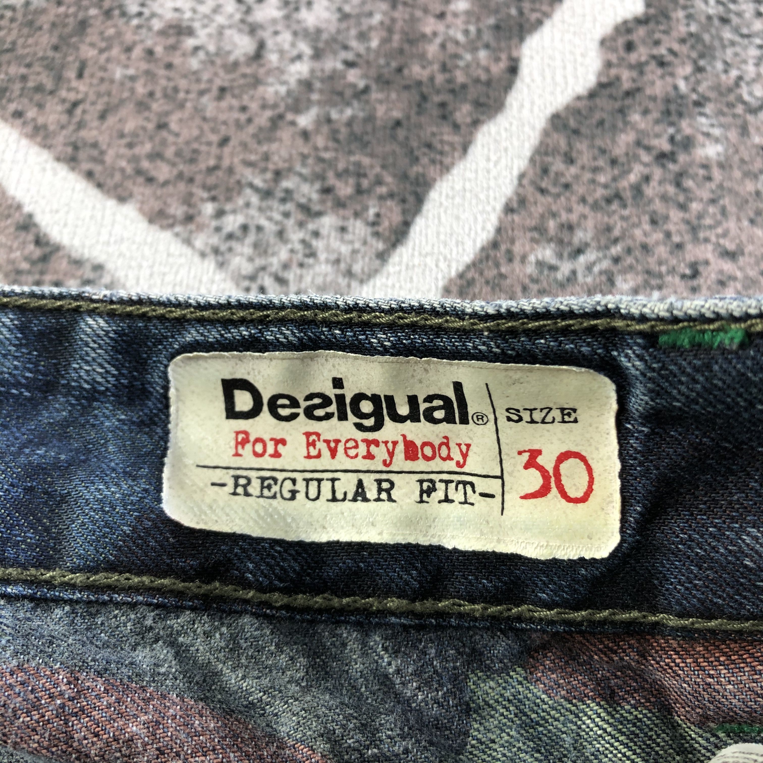 Desigual Desigual Jeans Regular Fit Denim KJ3093 Size US 30 / EU 46 - 10 Thumbnail