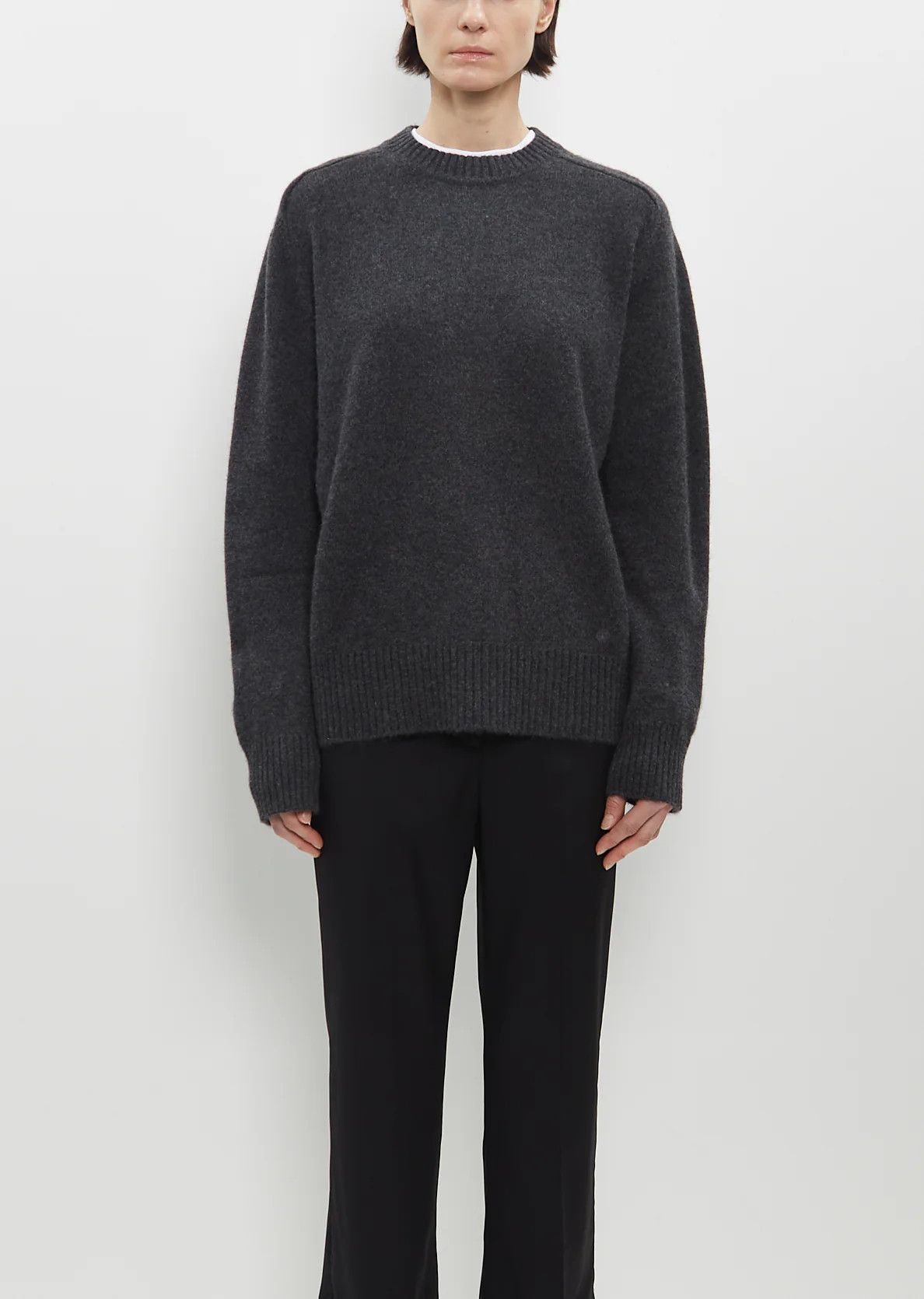 Loulou de Saison o1s22i1n1024 Baltra Cashmere Sweater in Grey Size S / US 4 / IT 40 - 4 Thumbnail
