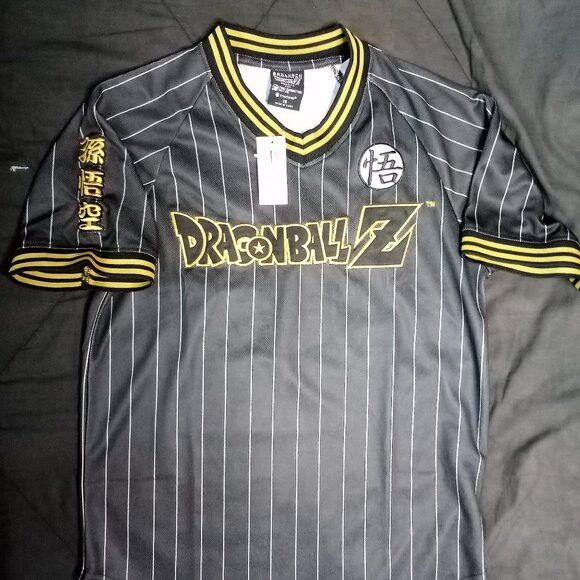 Other NWT Box Lunch DragonBallZ Goku Pinstripe Soccer Jersey Size US XS / EU 42 / 0 - 2 Thumbnail