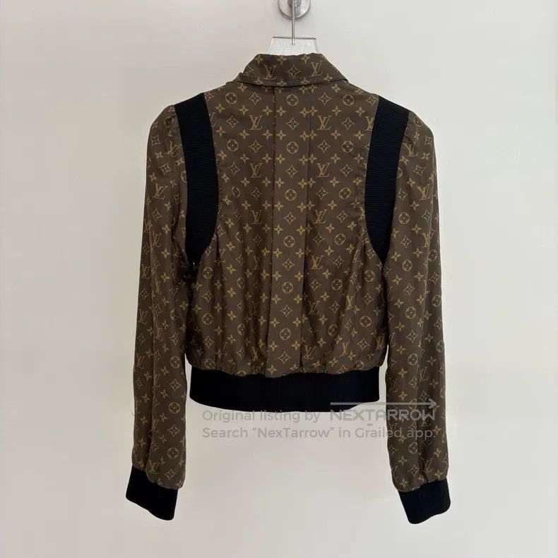 Louis Vuitton Louis Vuitton Mulberry silk presbyopic full-print reversib Size XS / US 0-2 / IT 36-38 - 2 Thumbnail