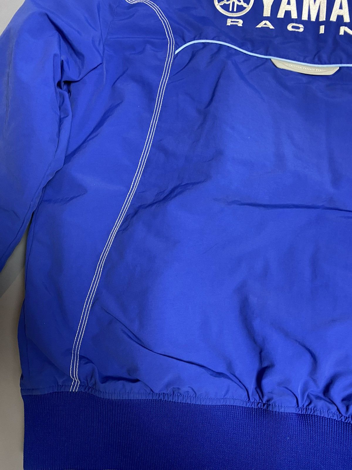 Yamaha VTG Yamaha Racing Padded Bomber Jacket Blue Moto Size Men XL Size US XL / EU 56 / 4 - 19 Thumbnail