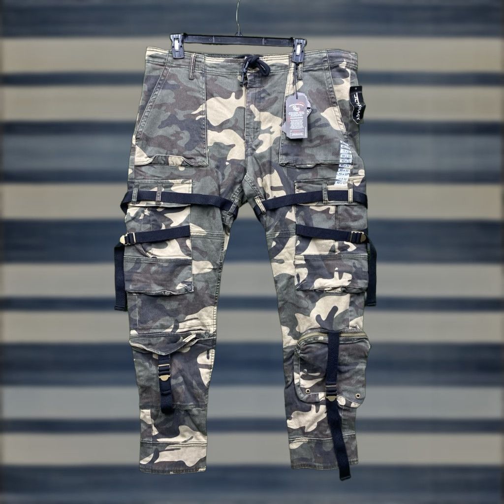 VINTAGE Jordan Craig Cargo Pants Men 40x32 Camouflage Tapered