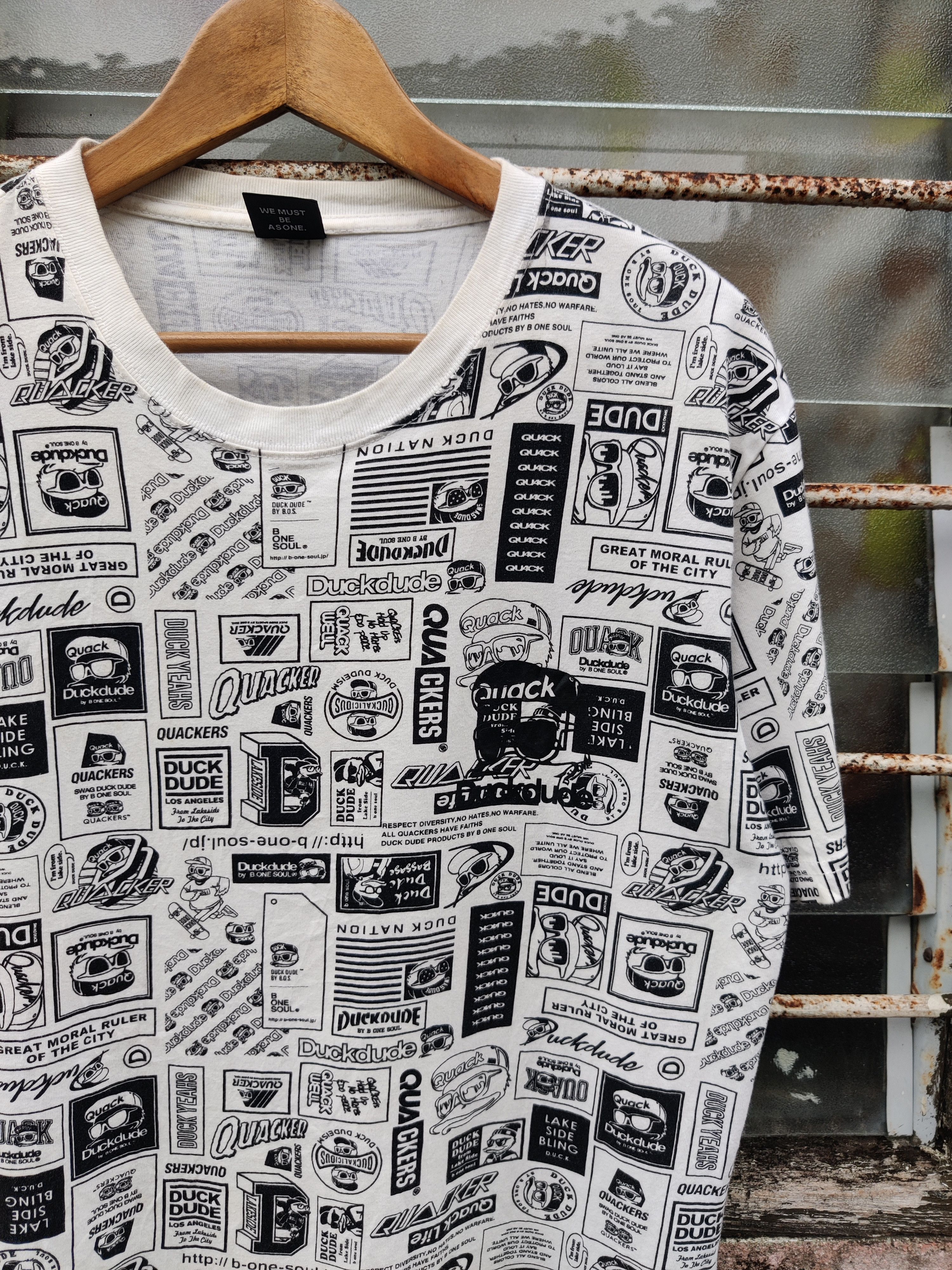 Japanese Brand Vintage Duck Dude AOP Shirt Size US L / EU 52-54 / 3 - 2 Thumbnail