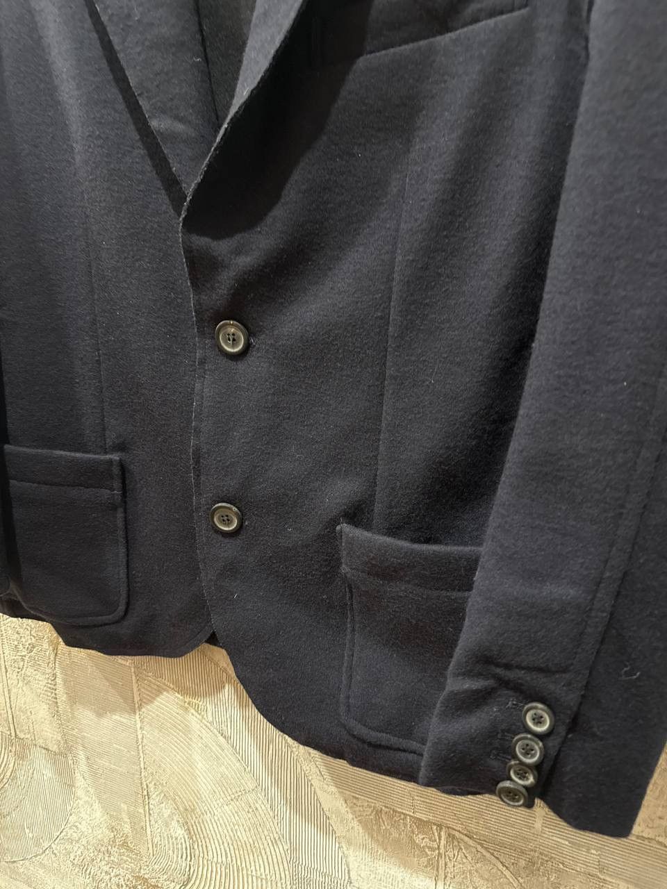 Japanese Brand × Lanvin 💰Very Rare💰 Lanvin Tailored Jacket Blazer Wool Jacket Size 50L - 5 Thumbnail