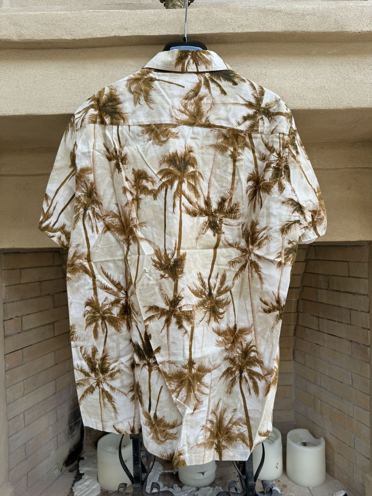 Hedi Slimane × Saint Laurent Paris SS16 Surf Sound Palm Shirt Size US M / EU 48-50 / 2 - 2 Thumbnail