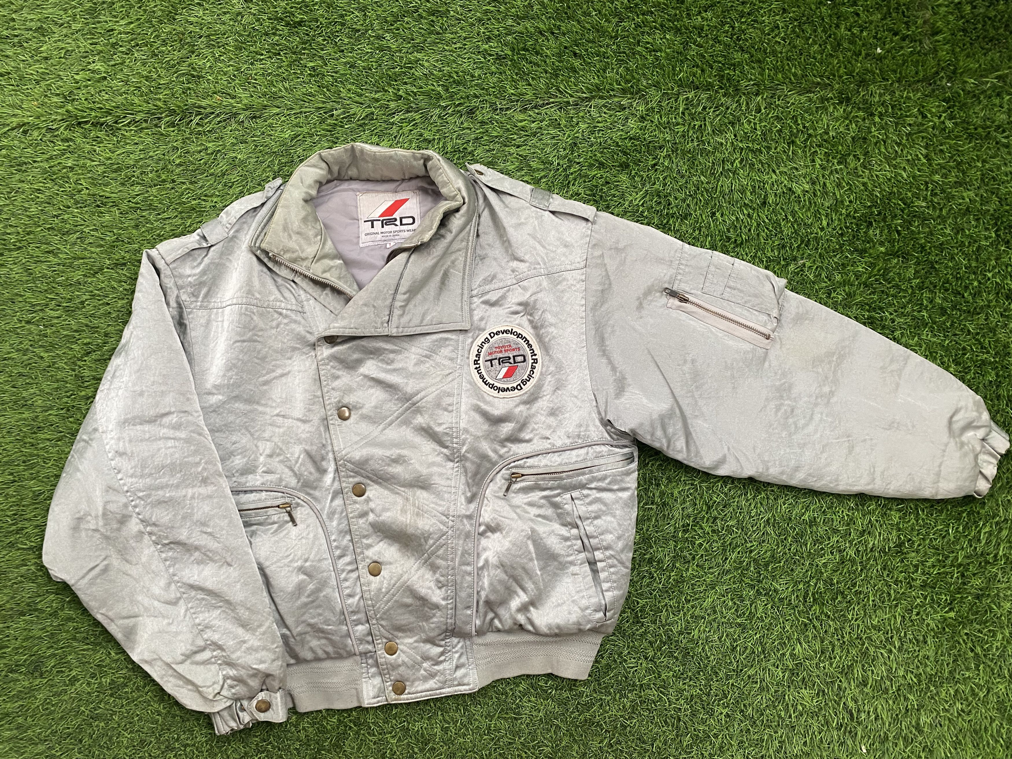 Gear for Sports Rare Vintage TRD Toyota Racing Bikers Jacket Size US M / EU 48-50 / 2 - 6 Thumbnail