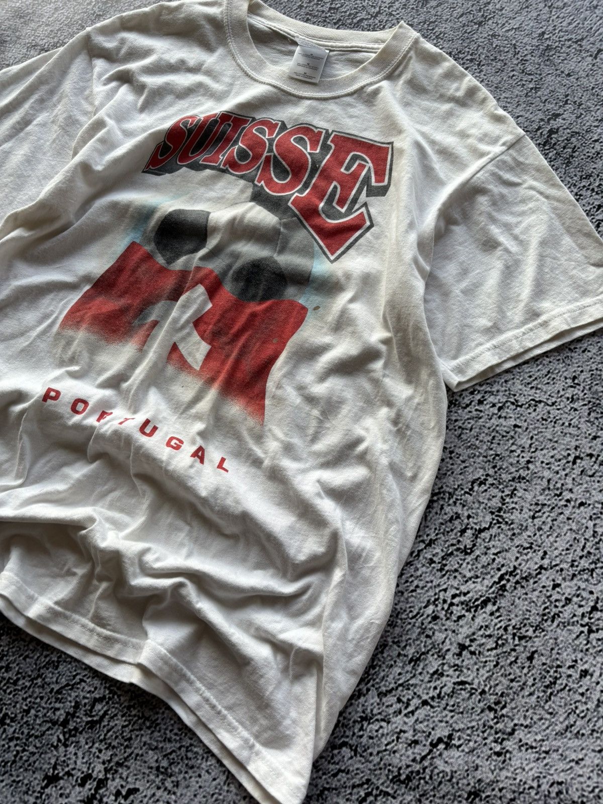 Other RARE 1994 Vintage football T shirt Suisse Size US M / EU 48-50 / 2 - 2 Thumbnail