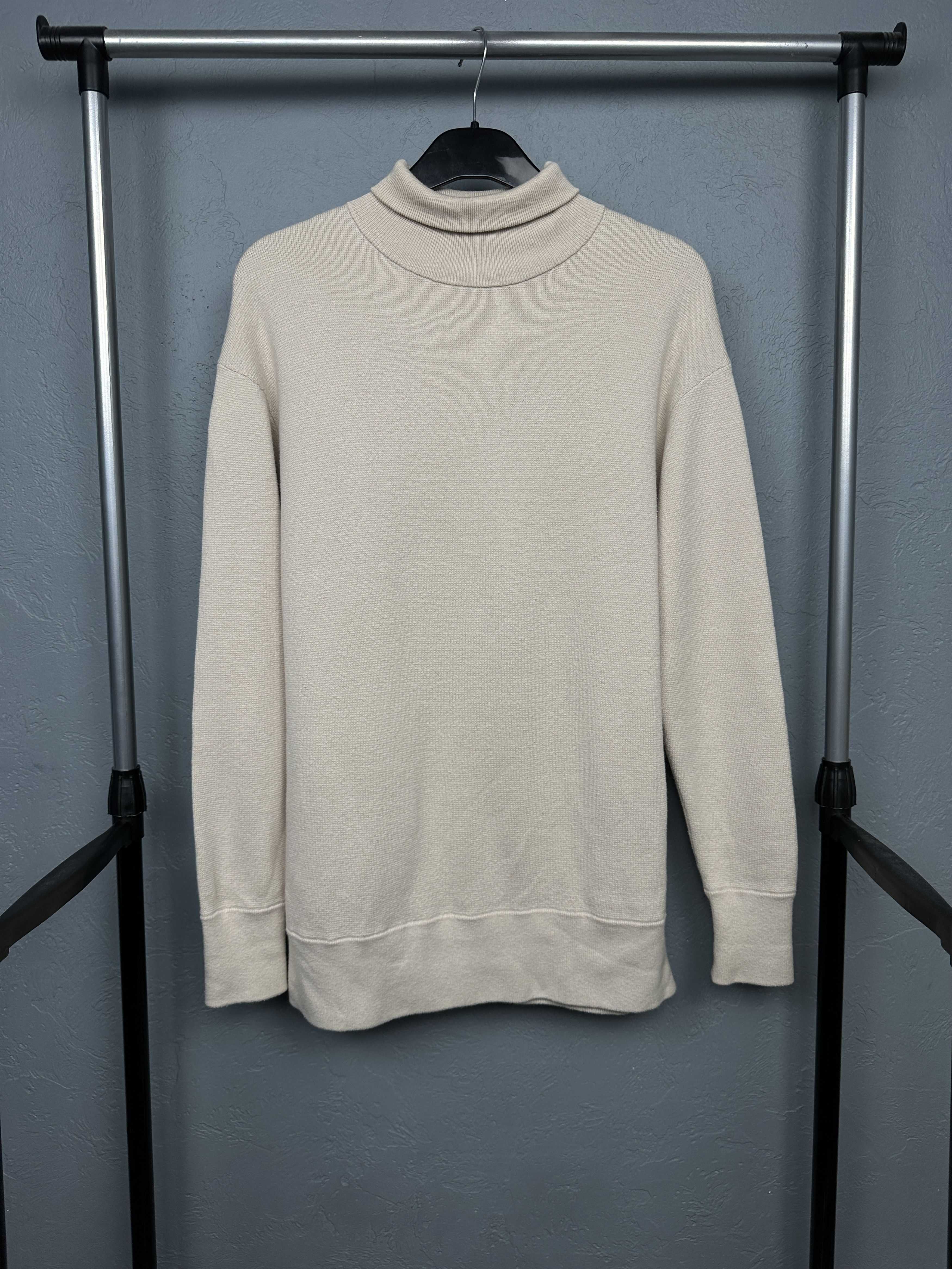 Cos Cos Mens High Neck Cotton-Wool Sweater Size US XS / EU 42 / 0 - 1 Thumbnail