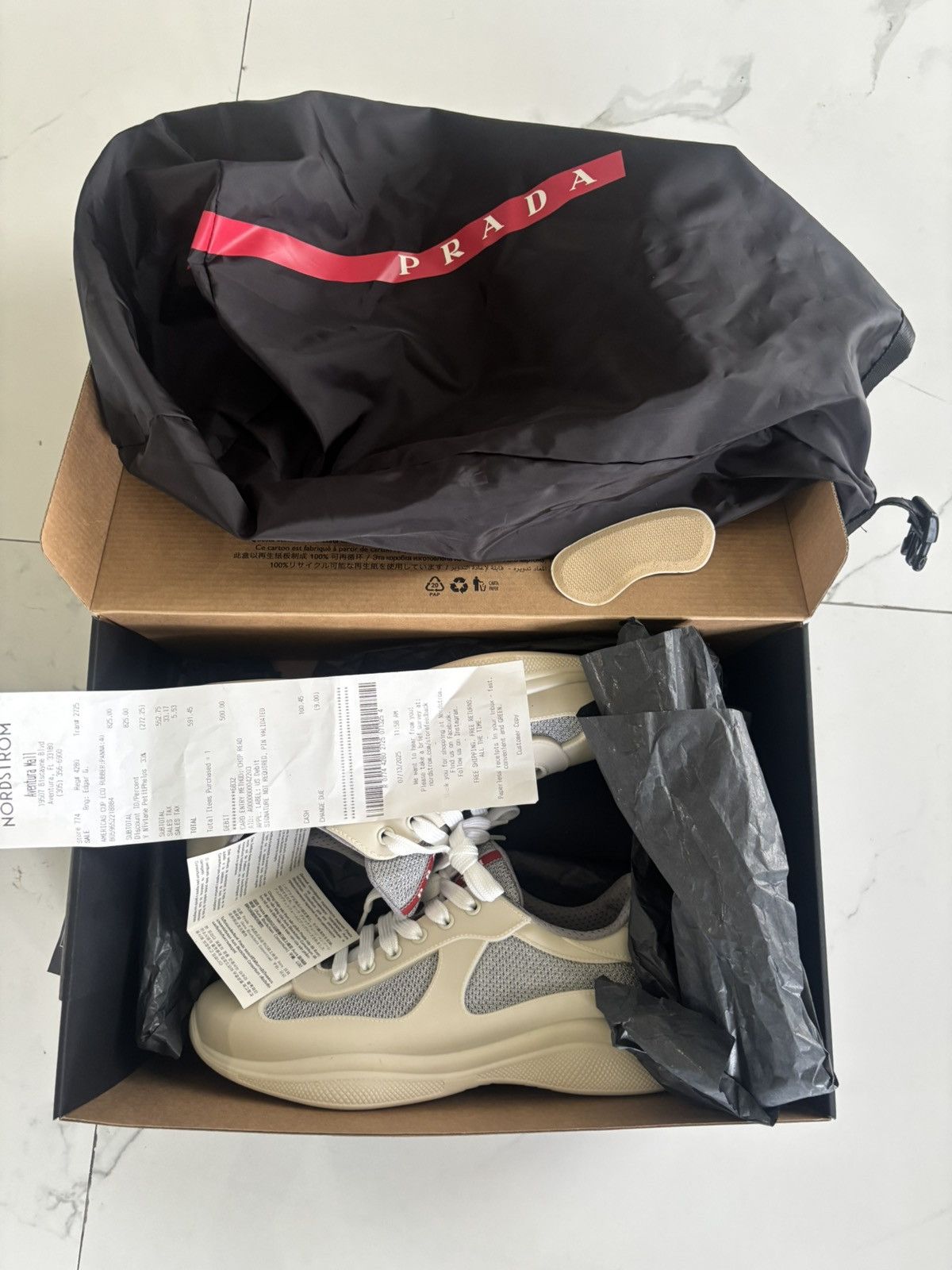 Prada Prada Cups cream Size US 7 / EU 40 - 8 Thumbnail